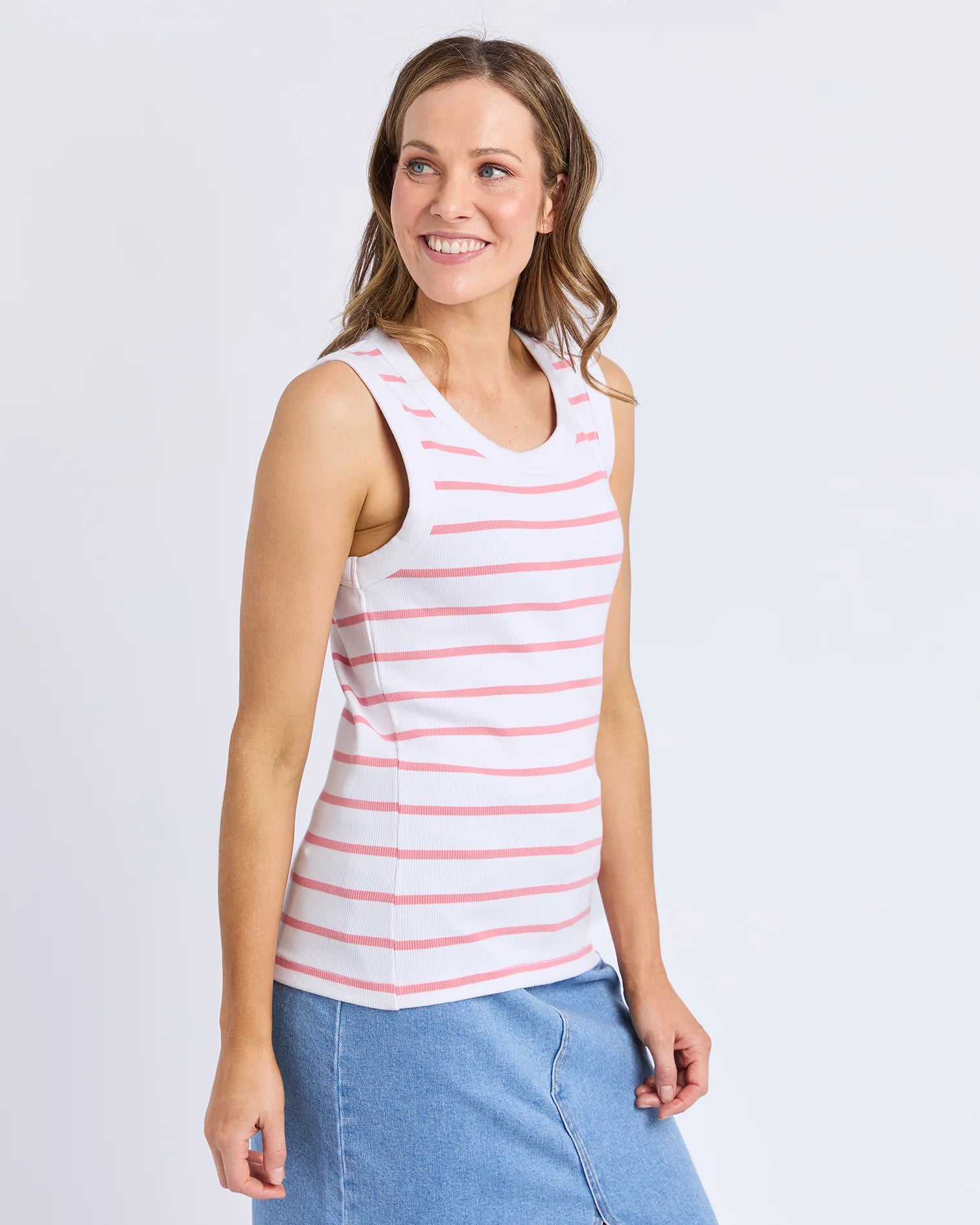 Foxwood Tank Iris Stripe