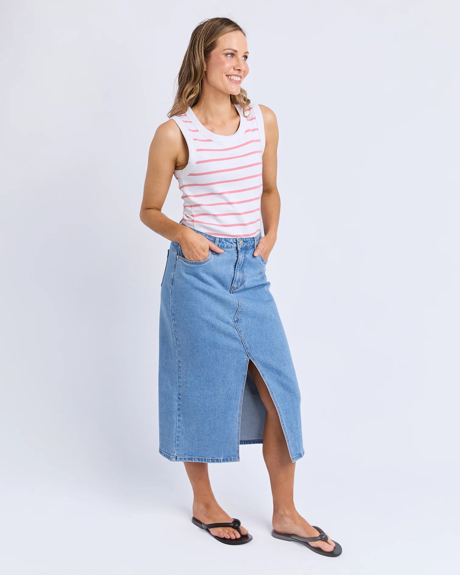 Foxwood Tank Iris Stripe