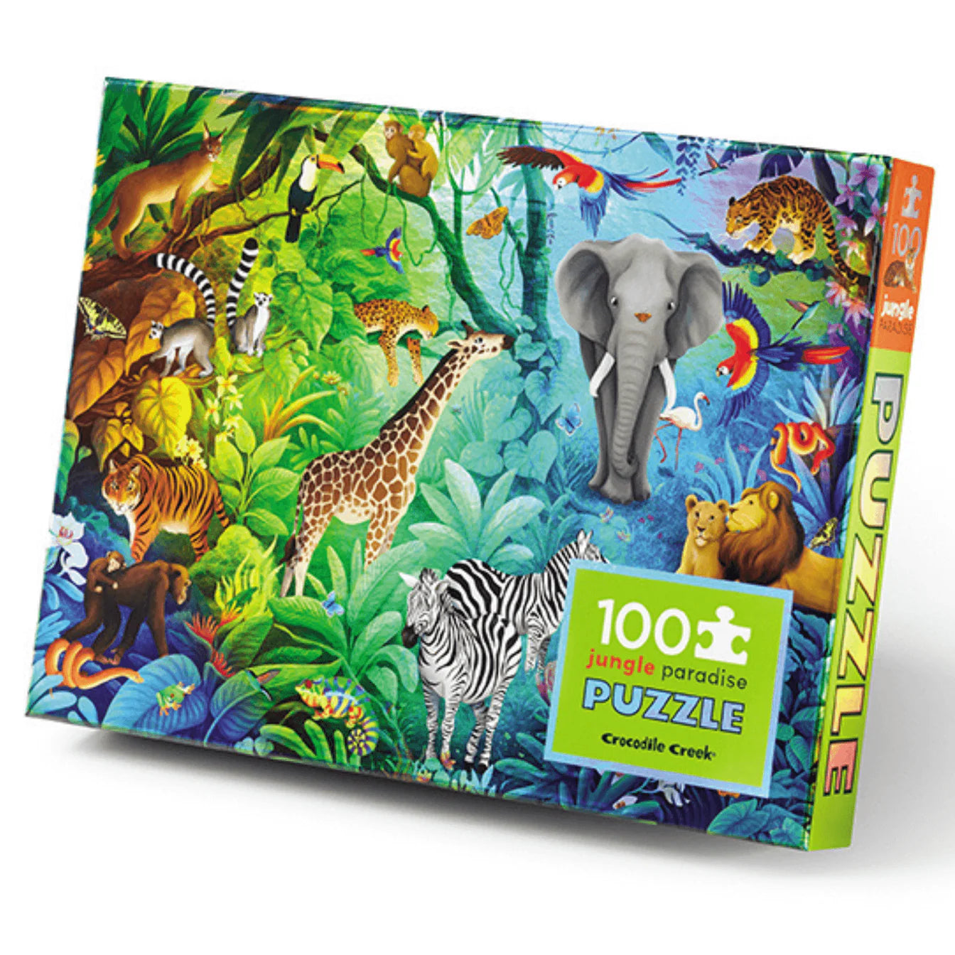 Holographic Puzzle Jungle Paradise