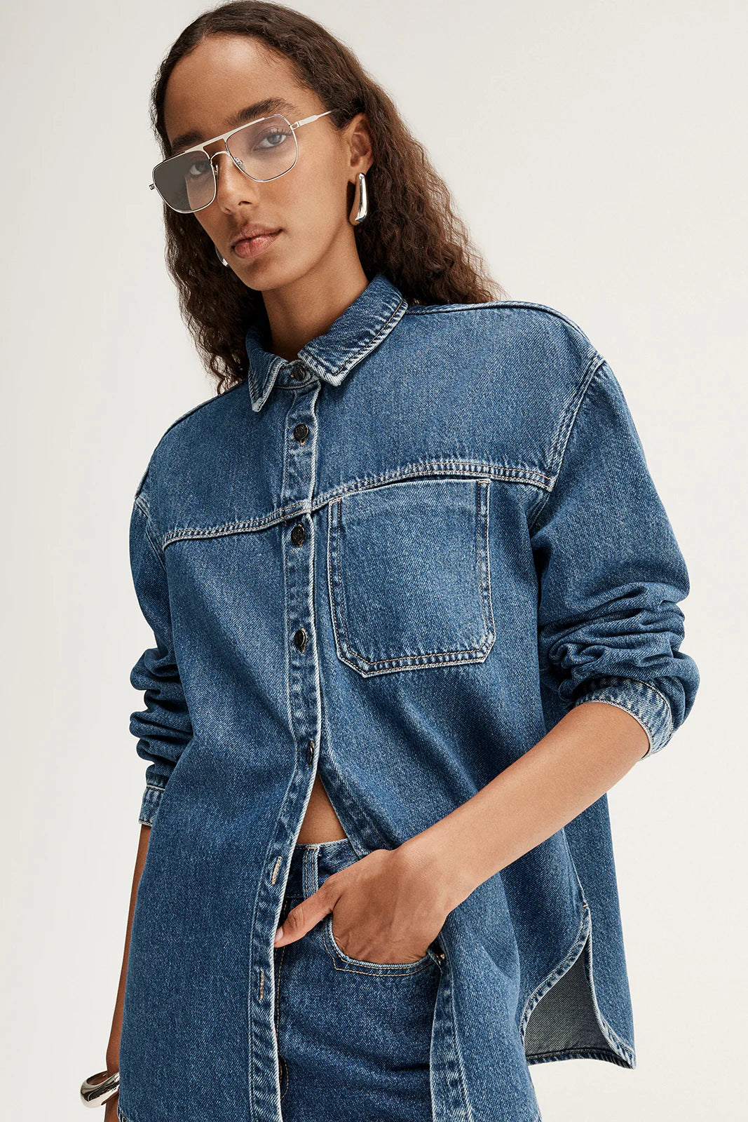 Elka Collective Kennedy Denim Shirt