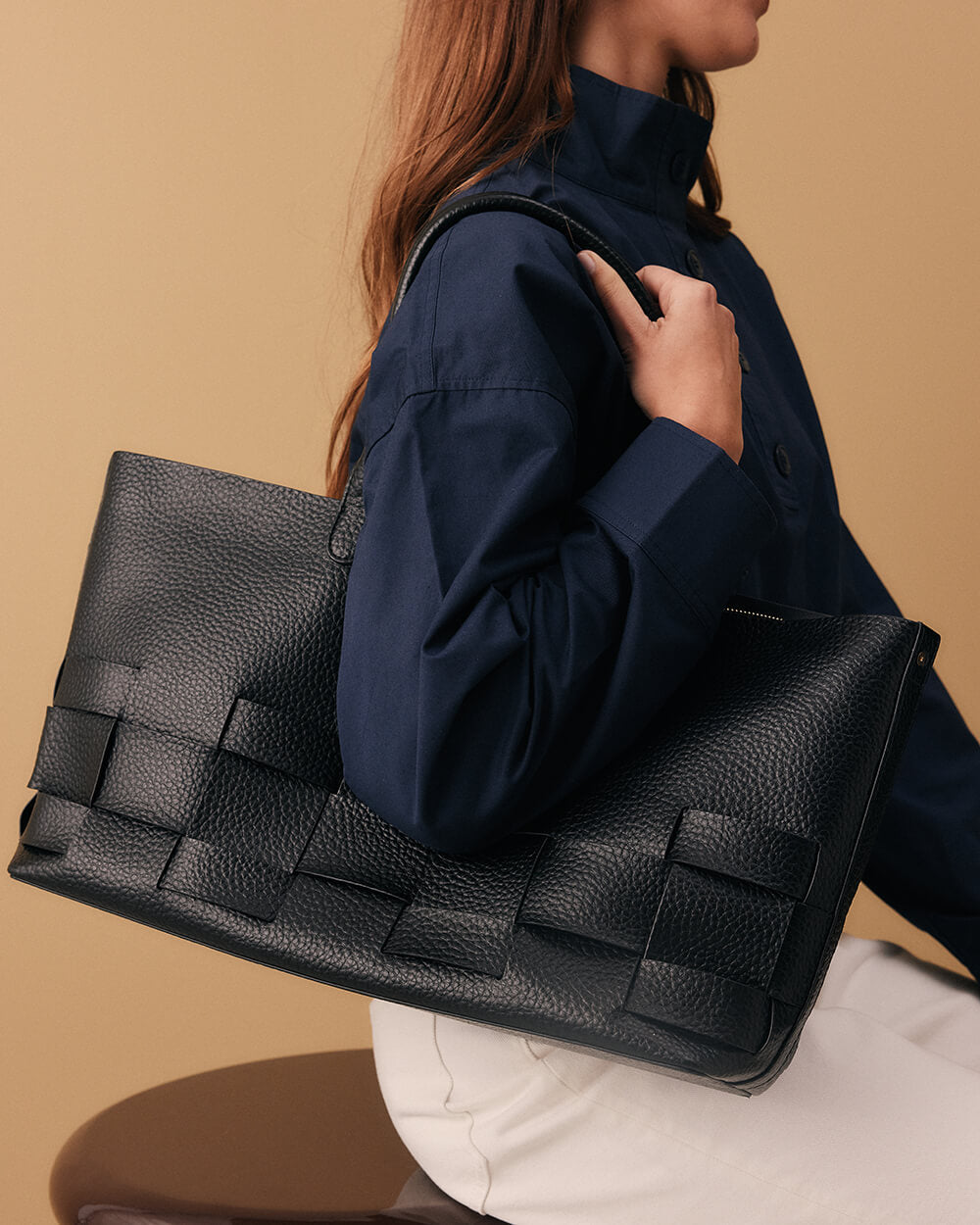 Elms + King Kensington Tote - Black