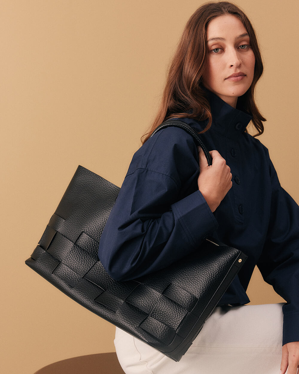 Elms + King Kensington Tote - Black