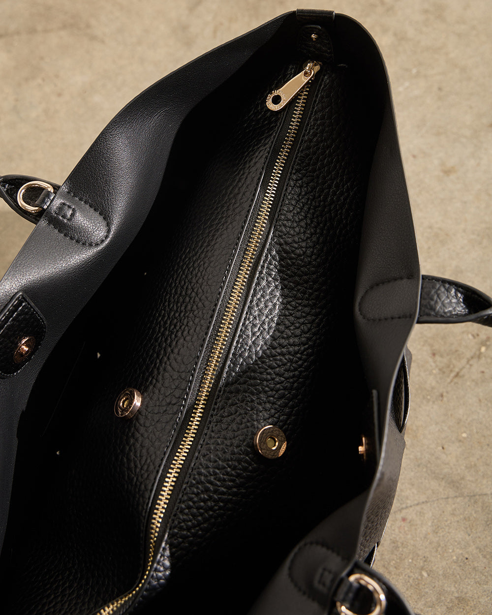 Elms + King Kensington Tote - Black
