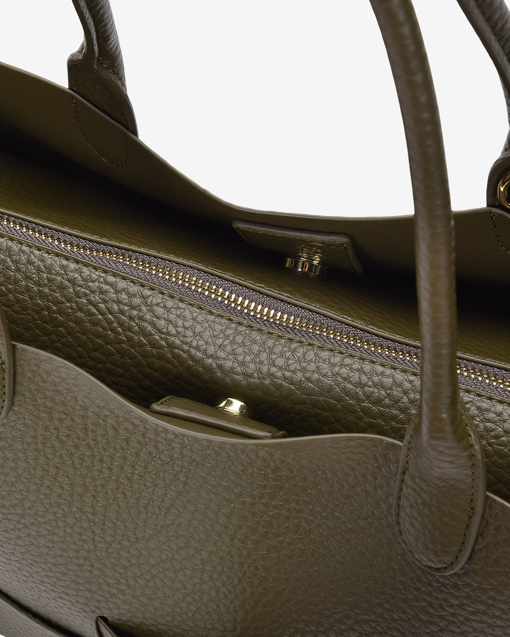 Elms + King Kensington Tote - Khaki