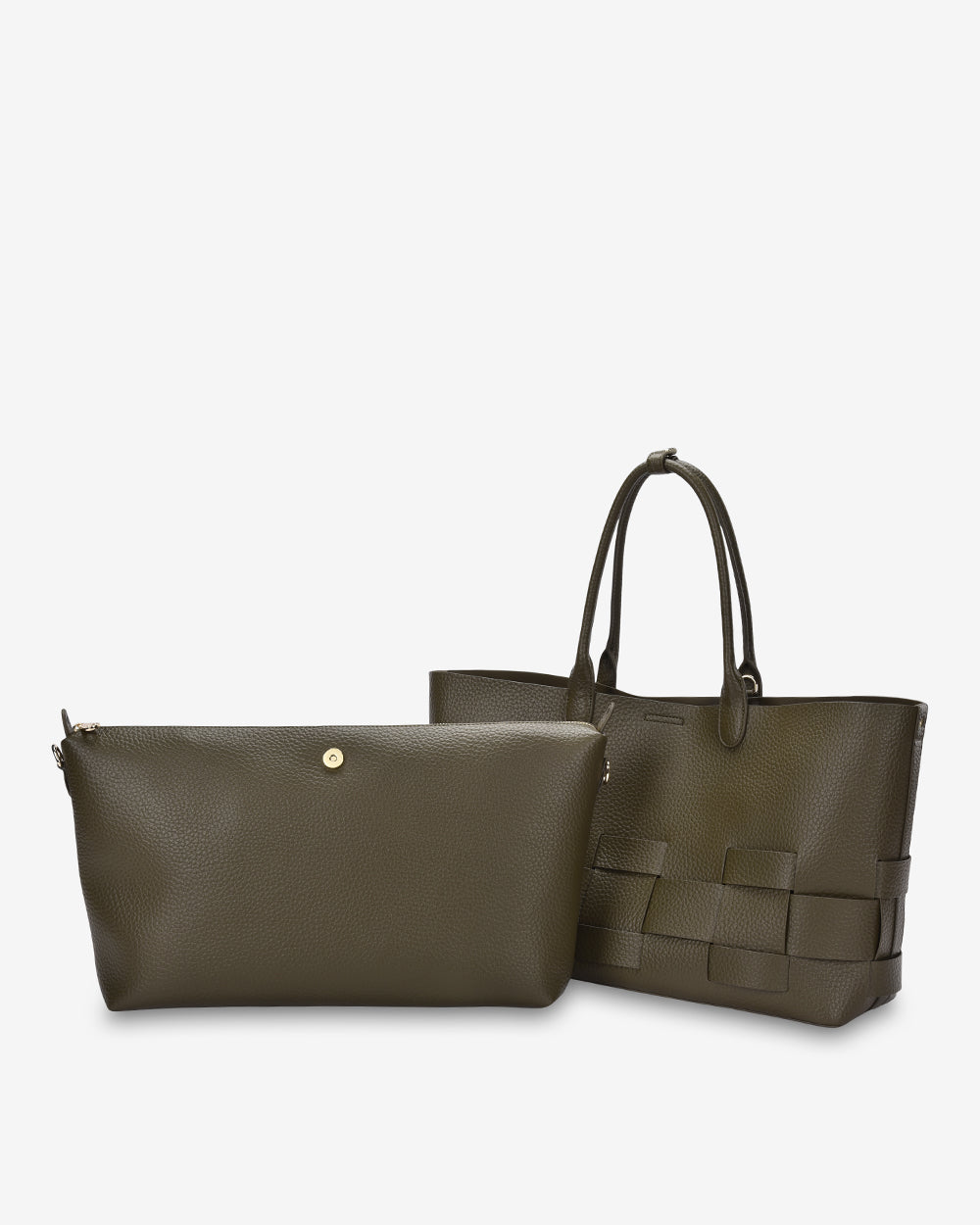 Elms + King Kensington Tote - Khaki