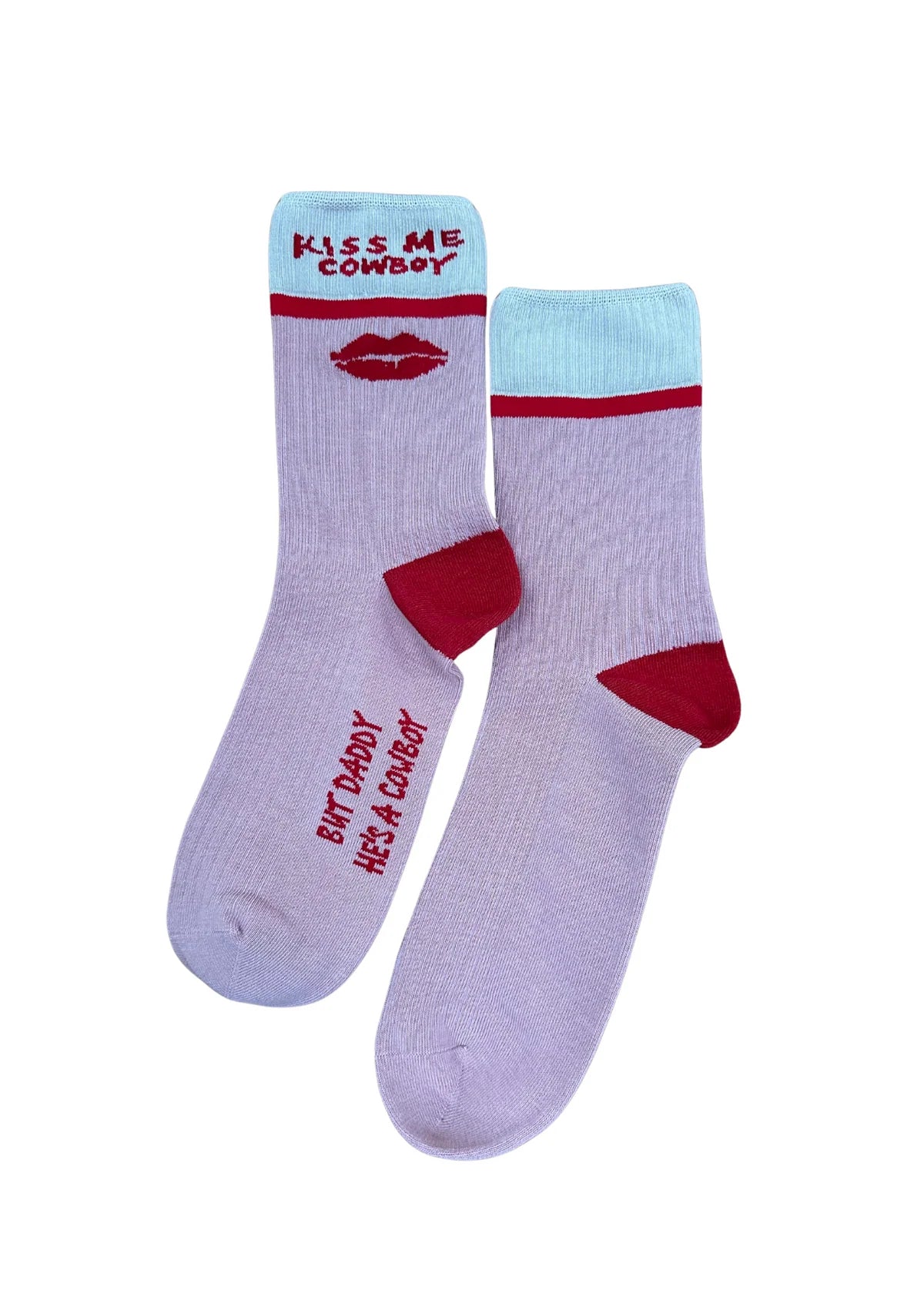 FARMER Kiss Me Cowboy Socks