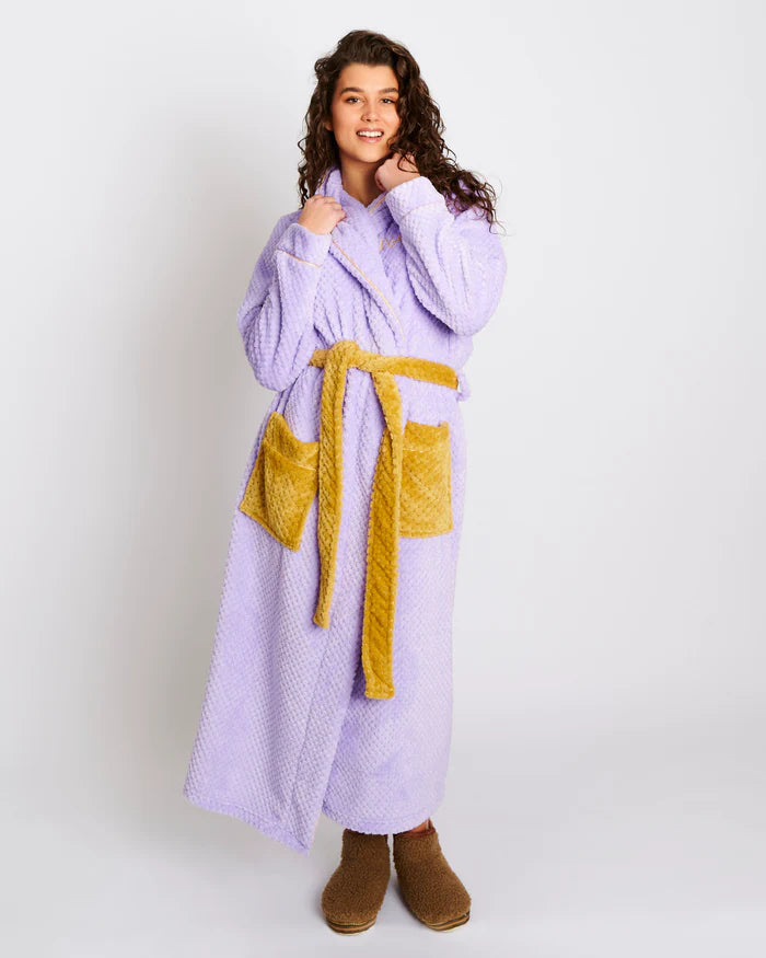 Kip & Co Lavender Cosy Robe