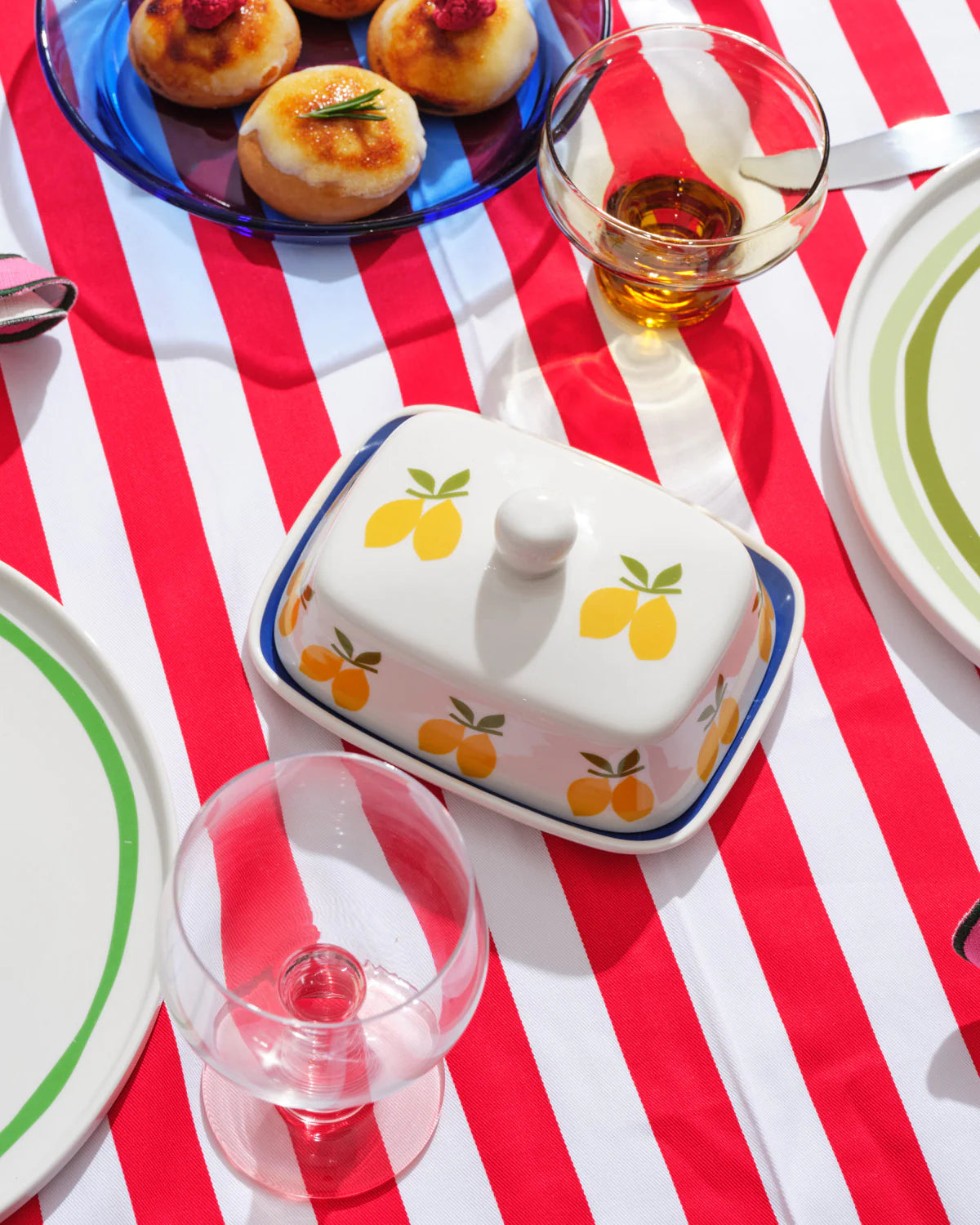 Round House Lemon Butter Dish