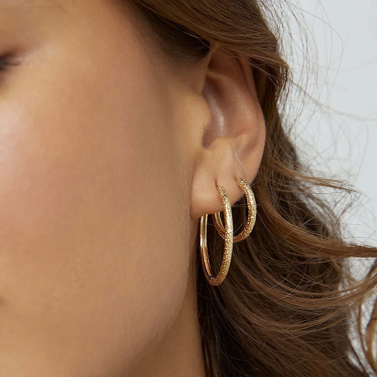 Arms of Eve Arabella Gold Hoop Earrings