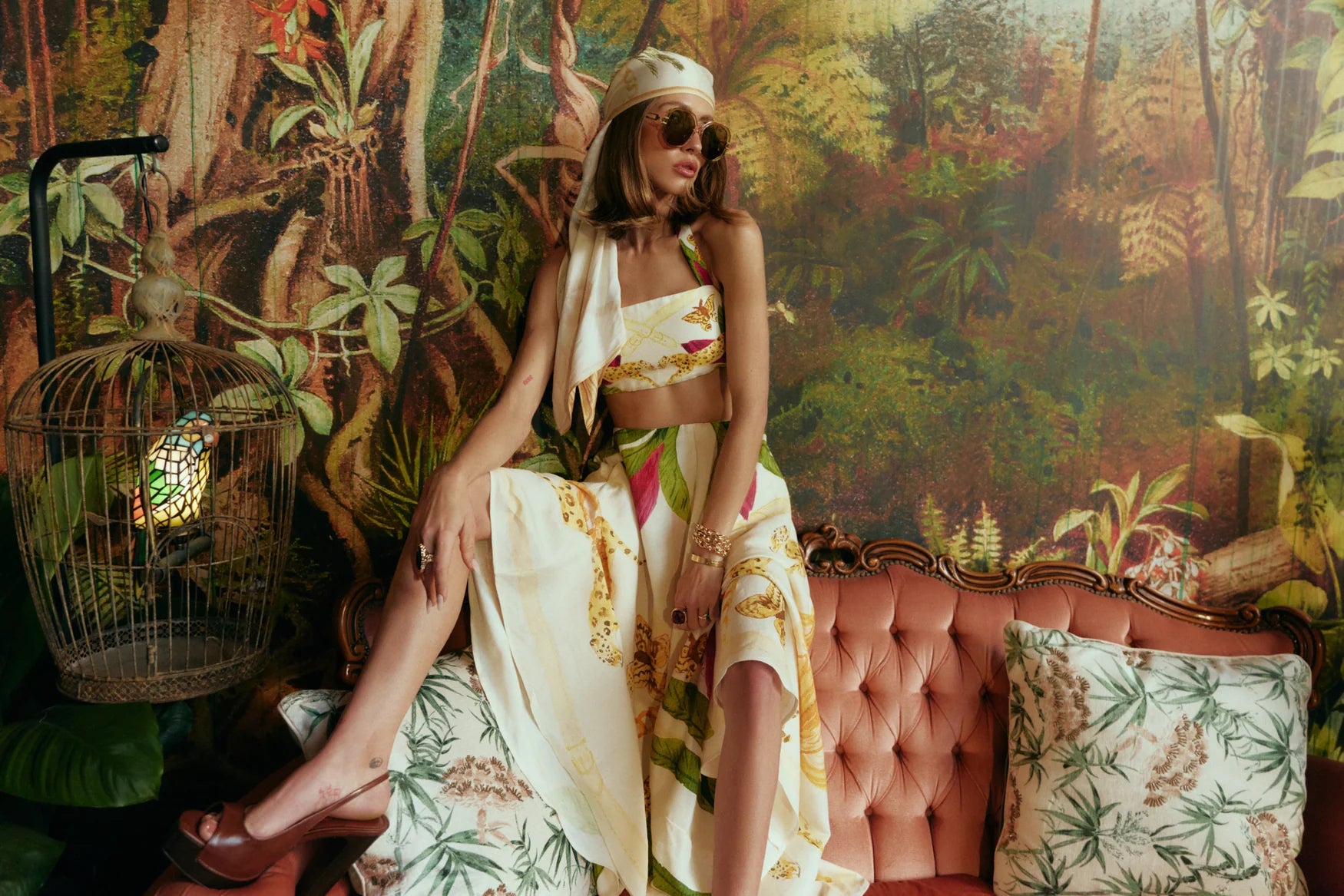 Maku Monaco Scarf Crop