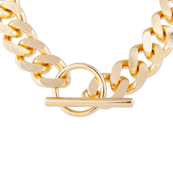 Fairley CHUNKY T-BAR CHAIN NECKLACE