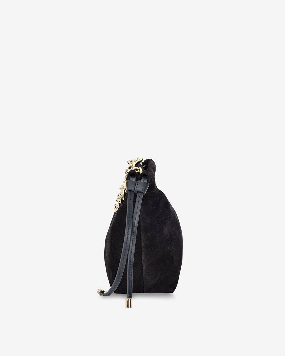 Arlington Milne Martha Petite Bag - Navy Suede