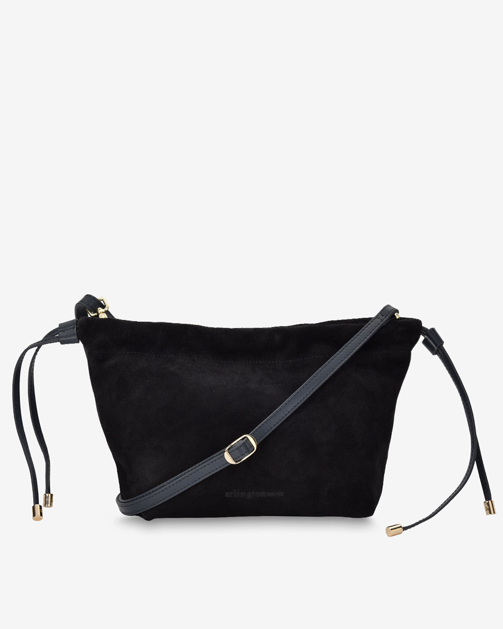 Arlington Milne Martha Petite Bag - Navy Suede