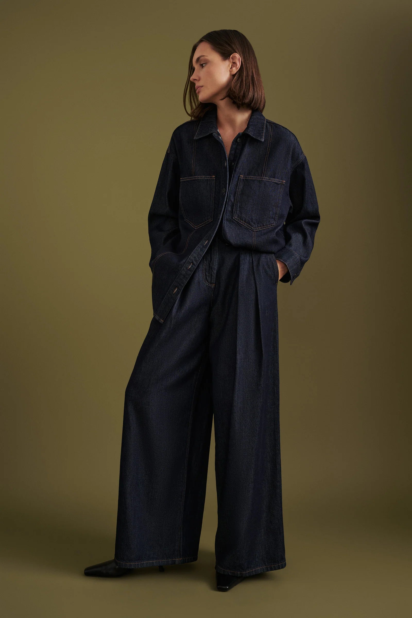 Nude Lucy Veta Denim Overshirt