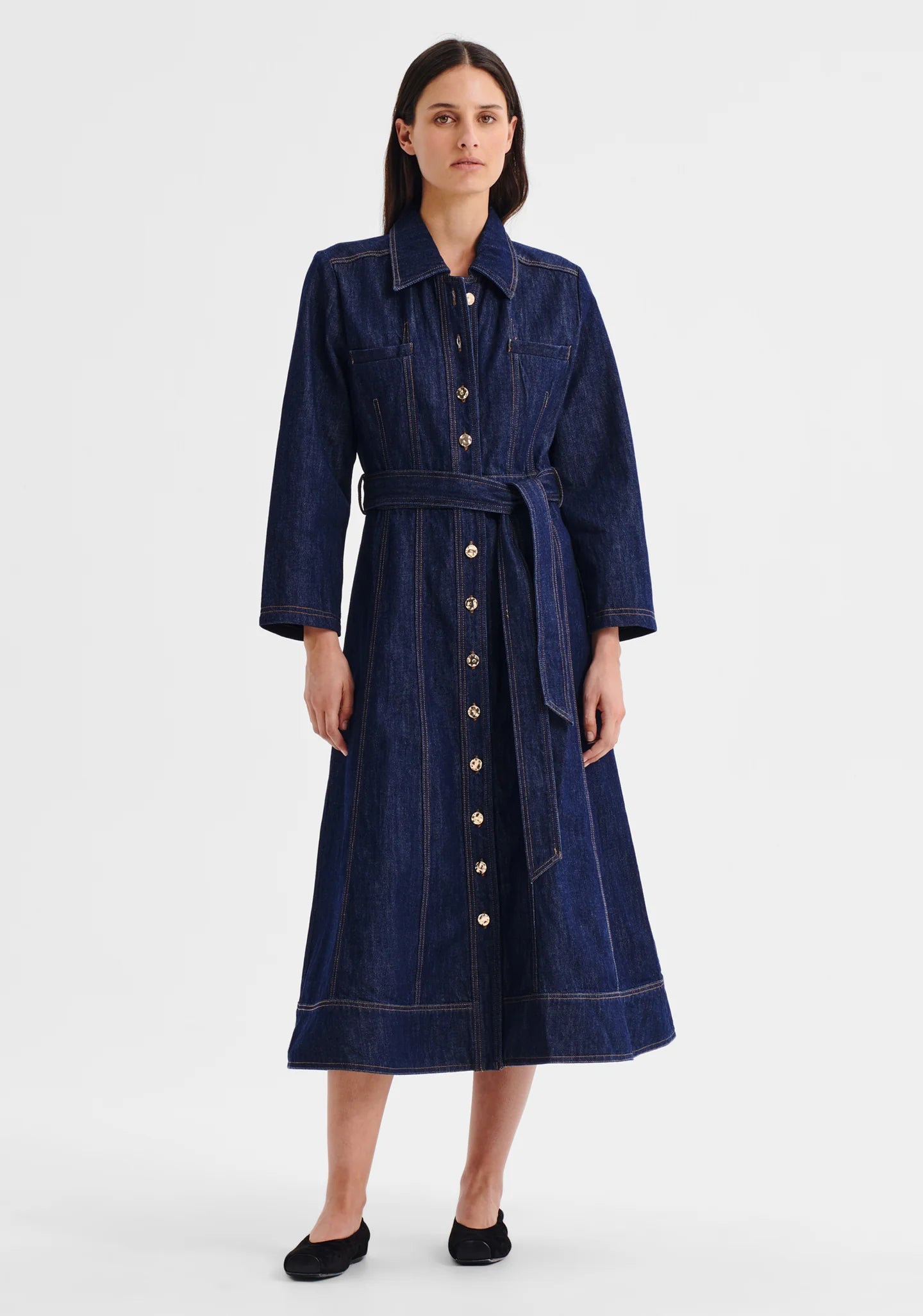 Morrison Pierrot Denim Dress