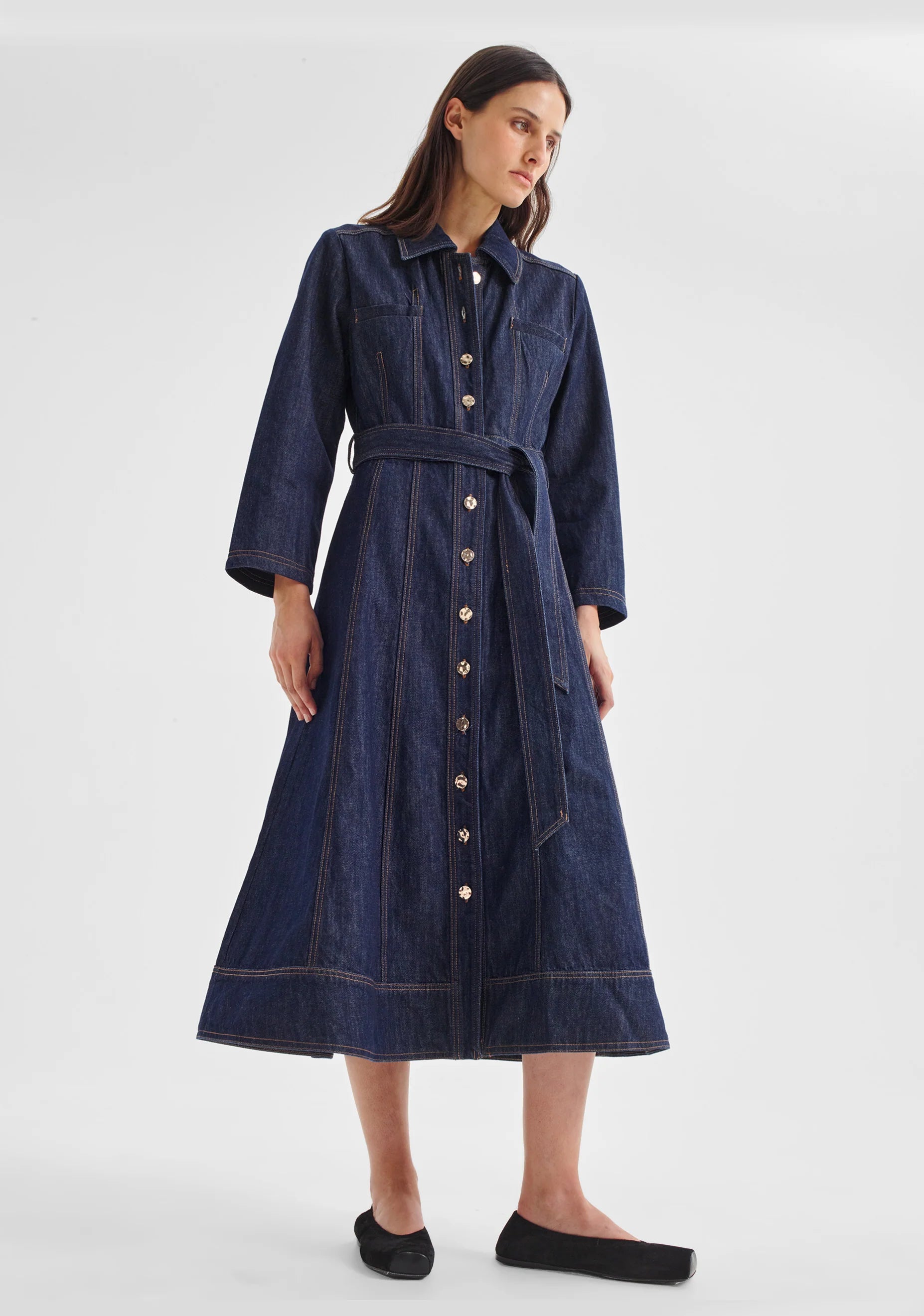 Morrison Pierrot Denim Dress