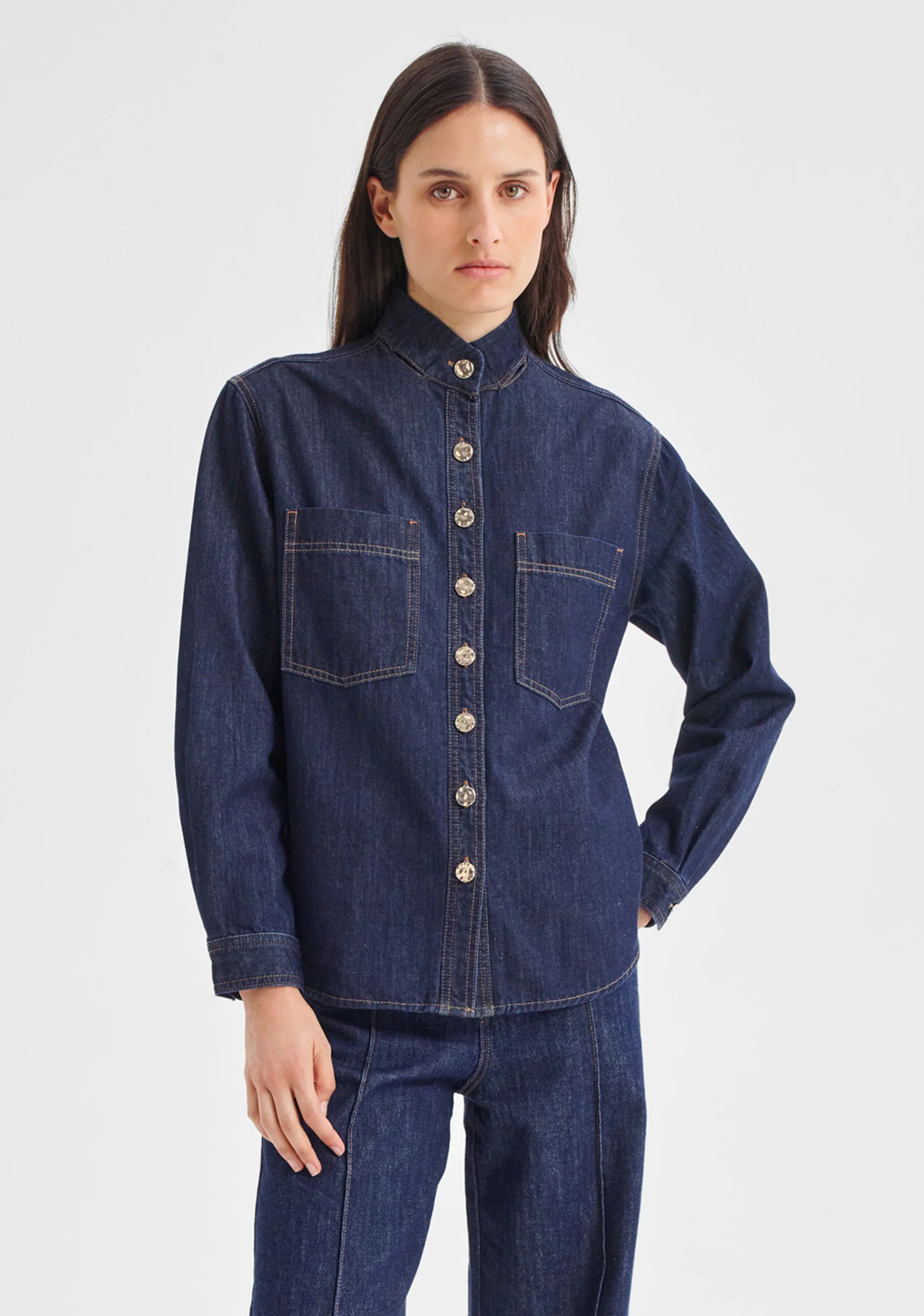 Morrison Pierrot Denim Shirt