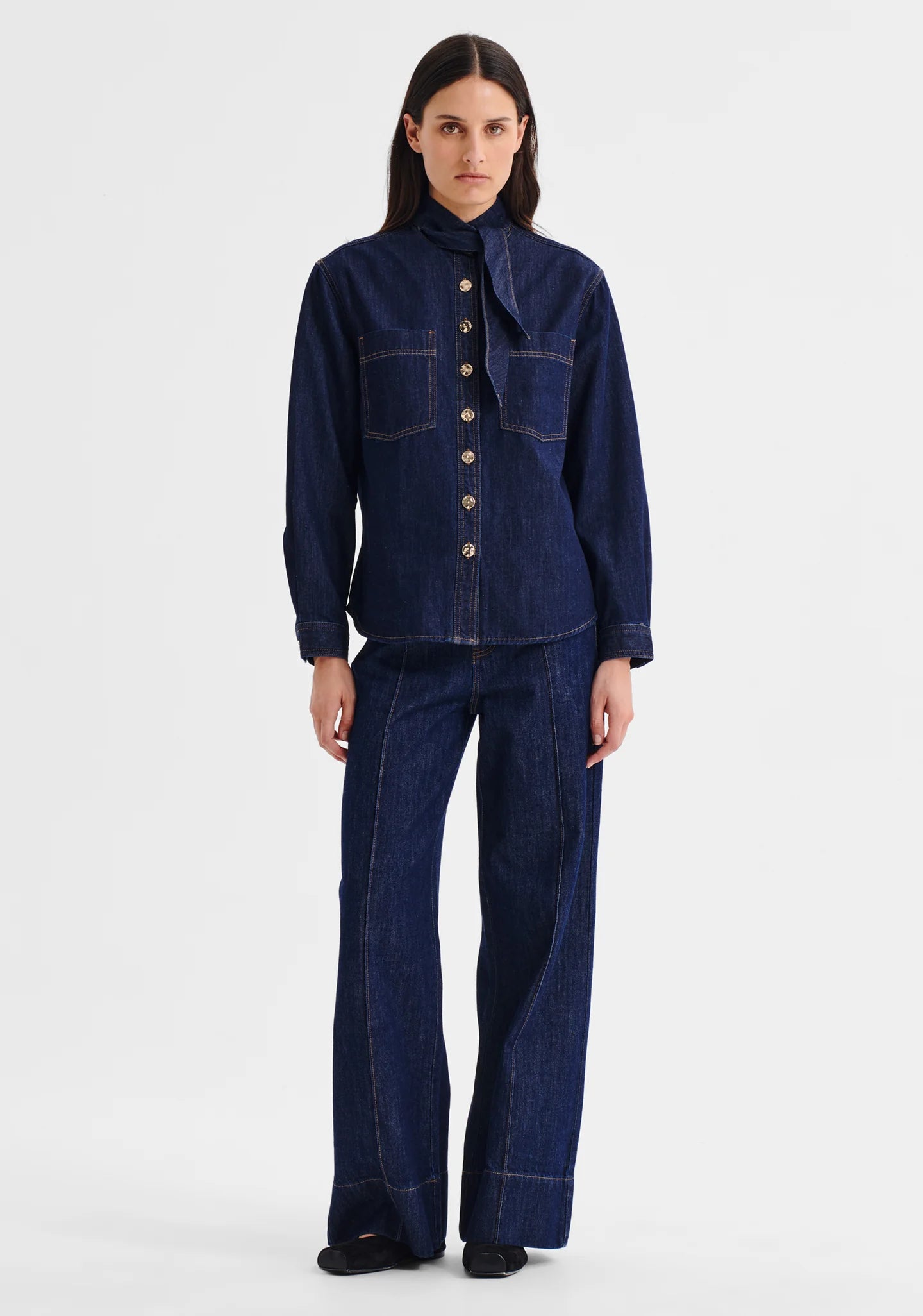 Morrison Pierrot Denim Shirt