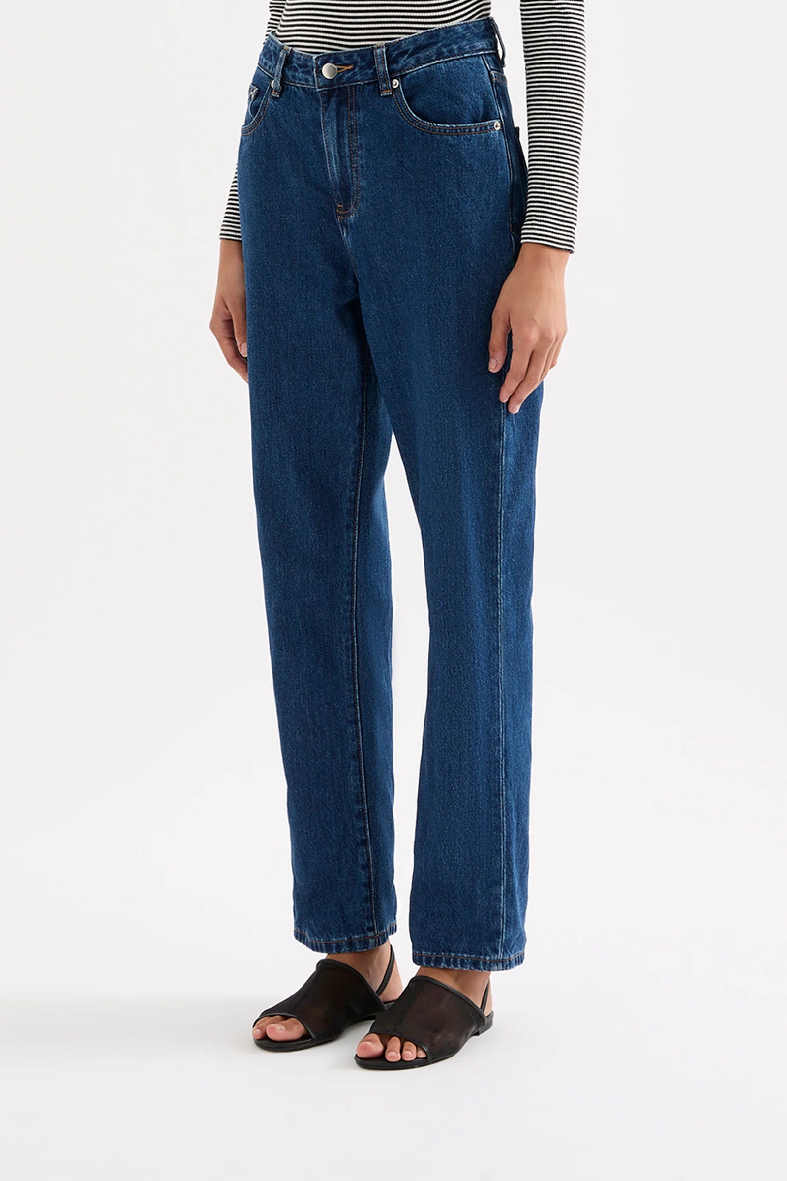 Nude Lucy Organic Straight Leg Jean