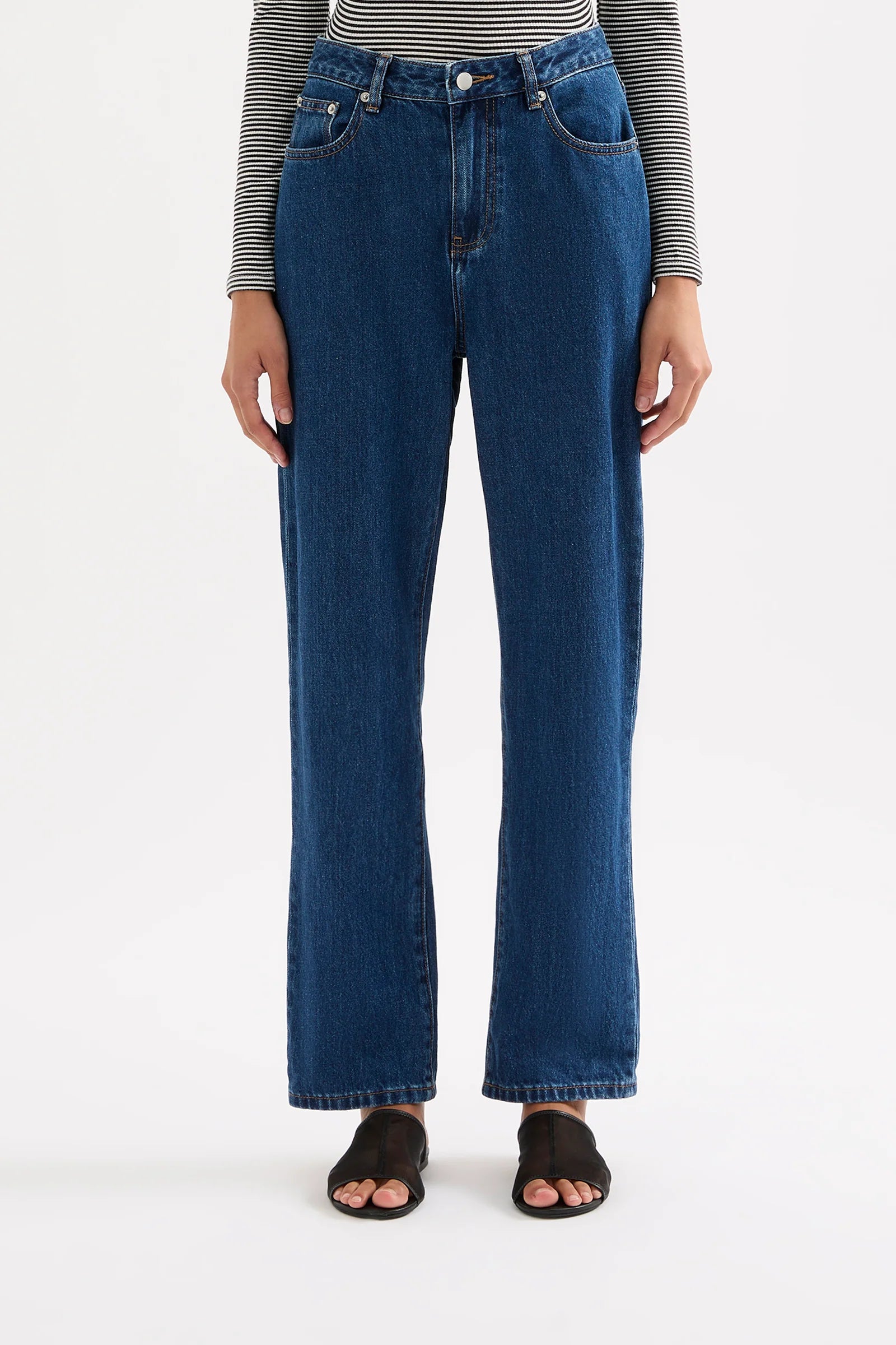 Nude Lucy Organic Straight Leg Jean
