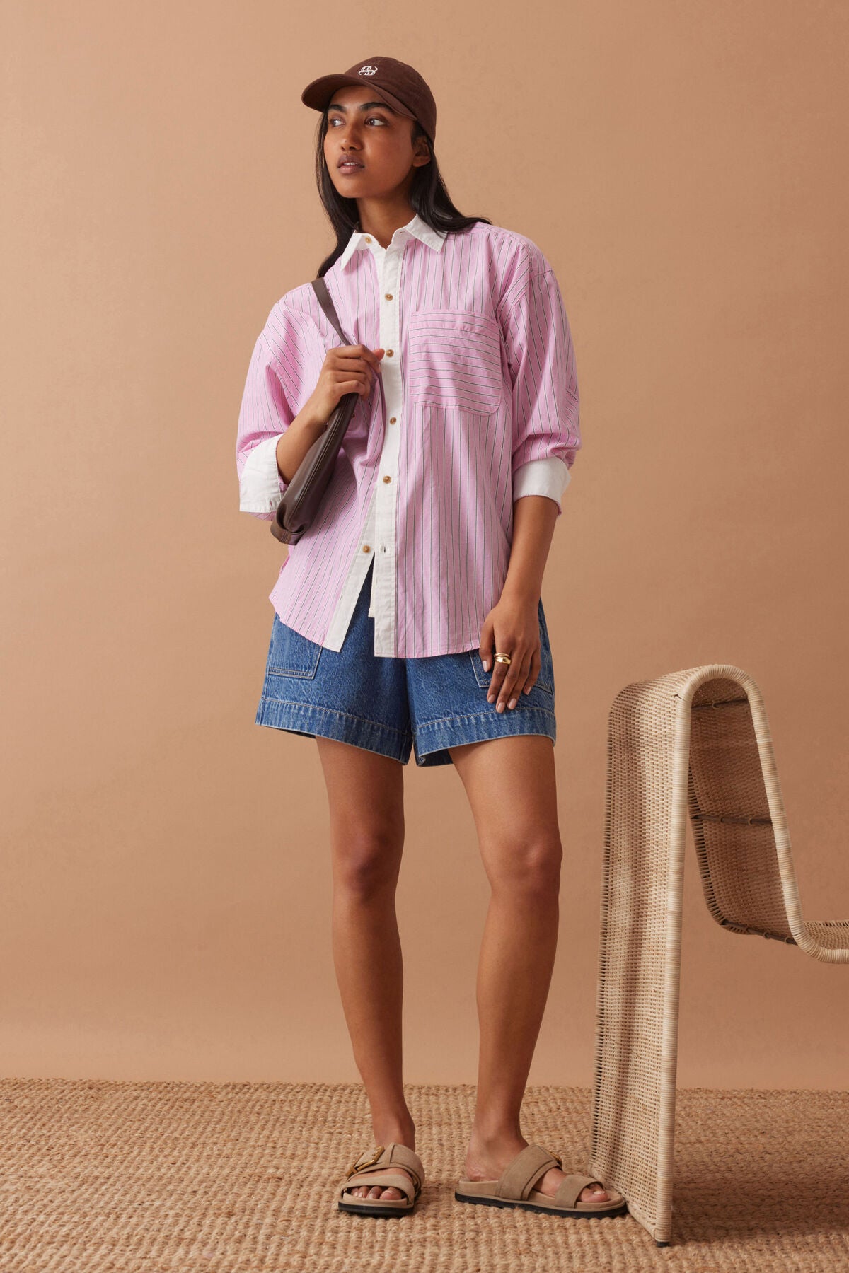 Ceres Life Peta Oversized Shirt