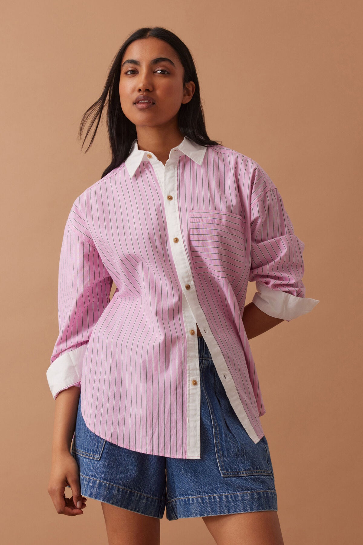 Ceres Life Peta Oversized Shirt