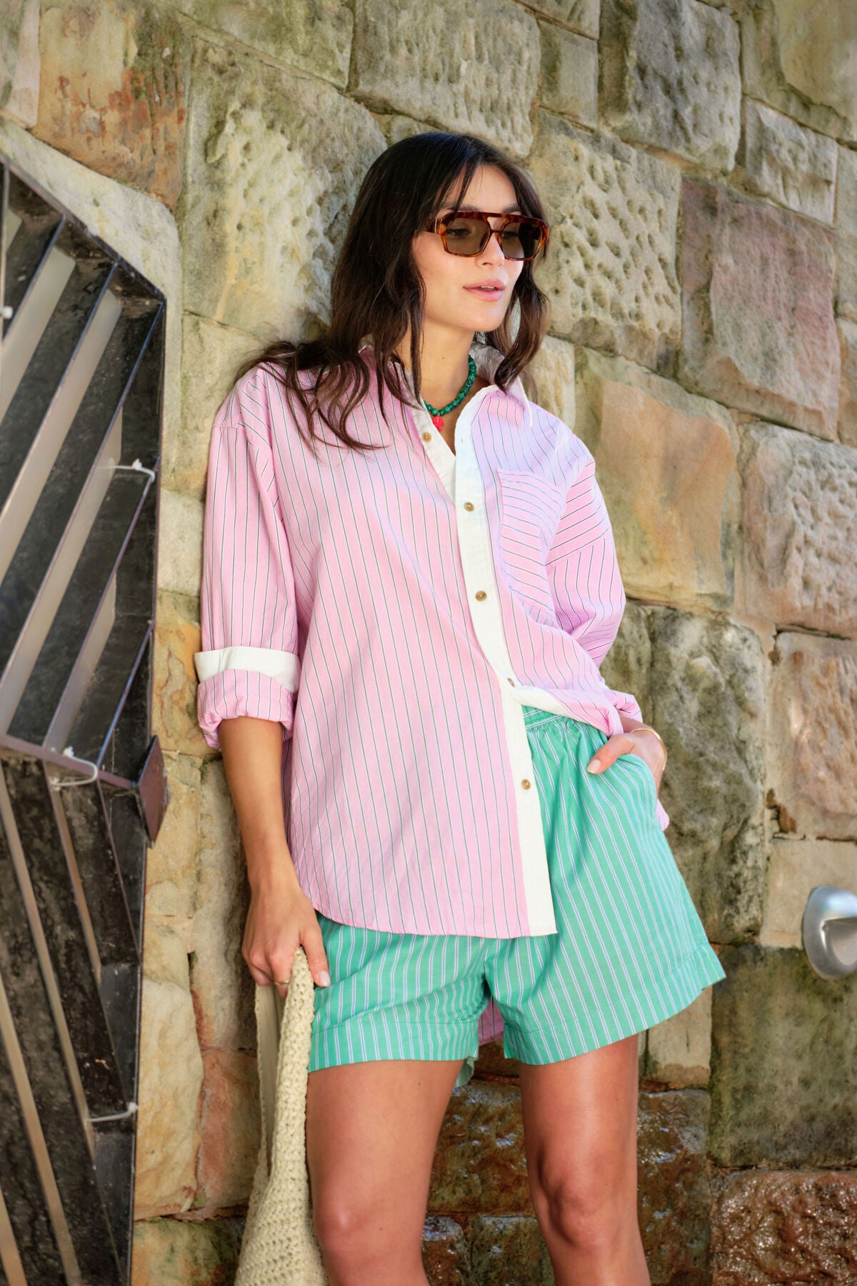 Ceres Life Peta Oversized Shirt