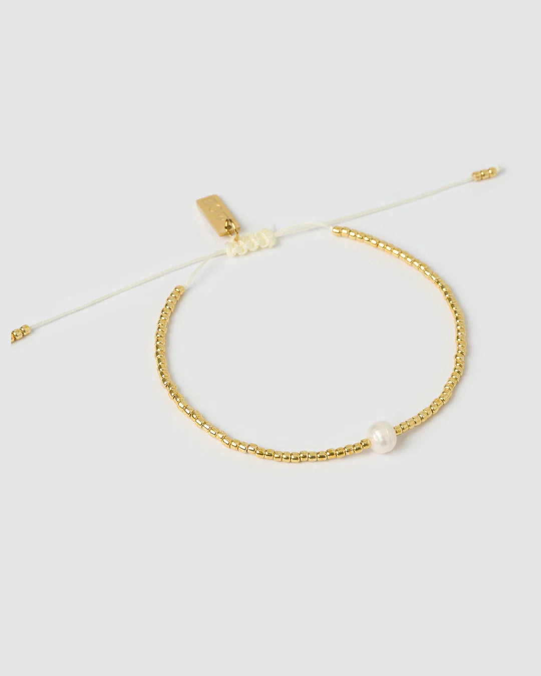 Arms Of Eve River Gold & Pearl Bracelet