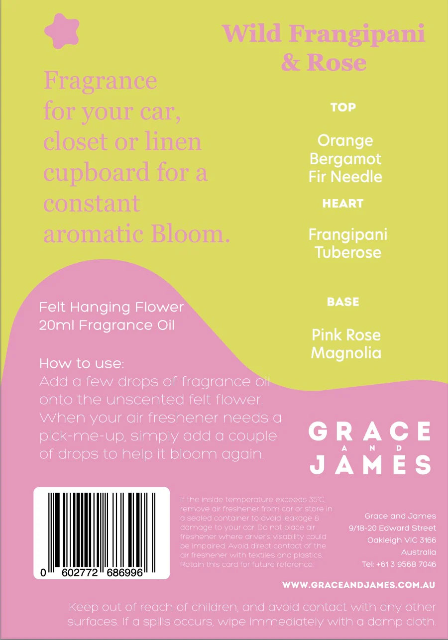 Grace & James Bloom Air Freshener