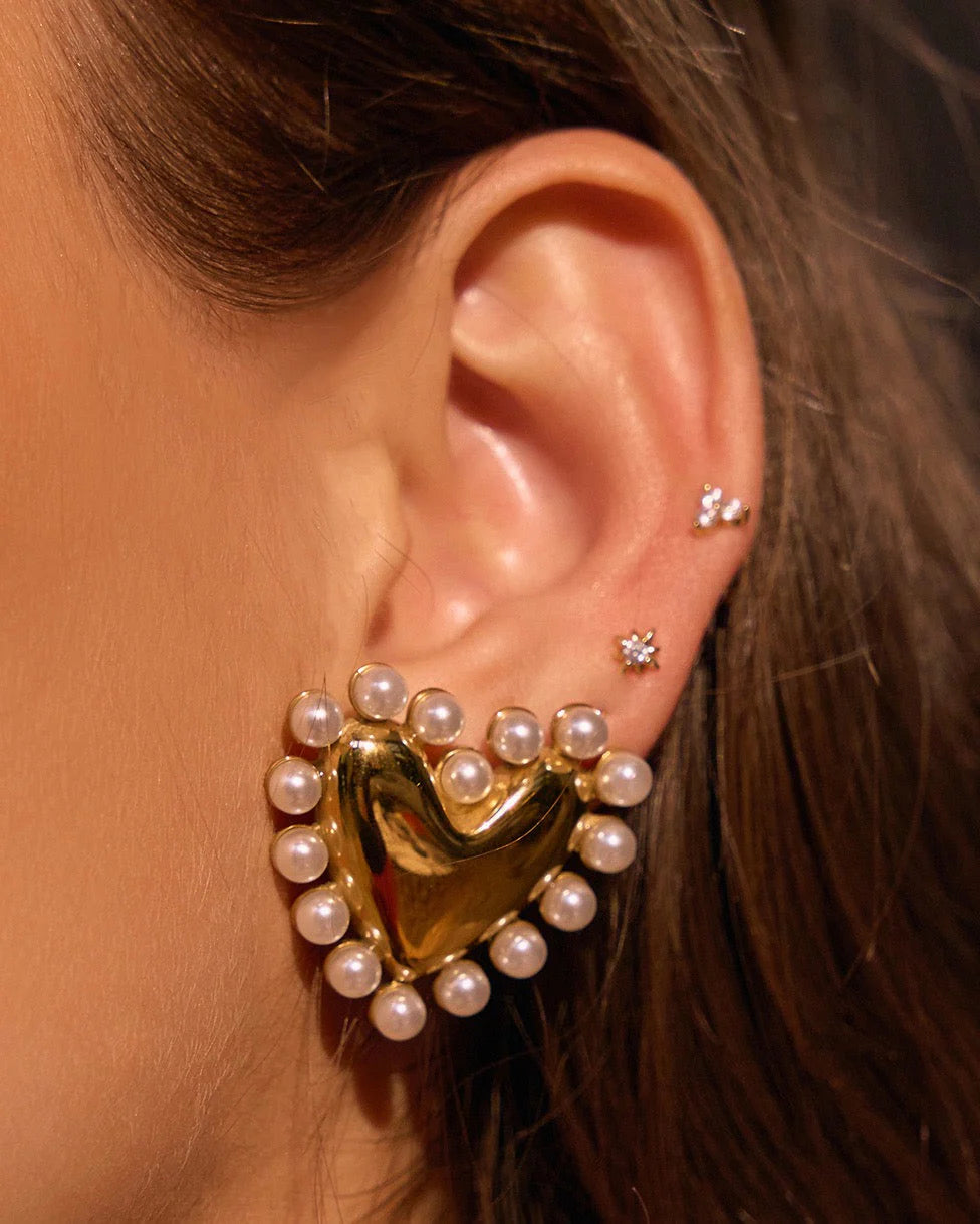 Arms Of Eve Dolly Gold Earrings