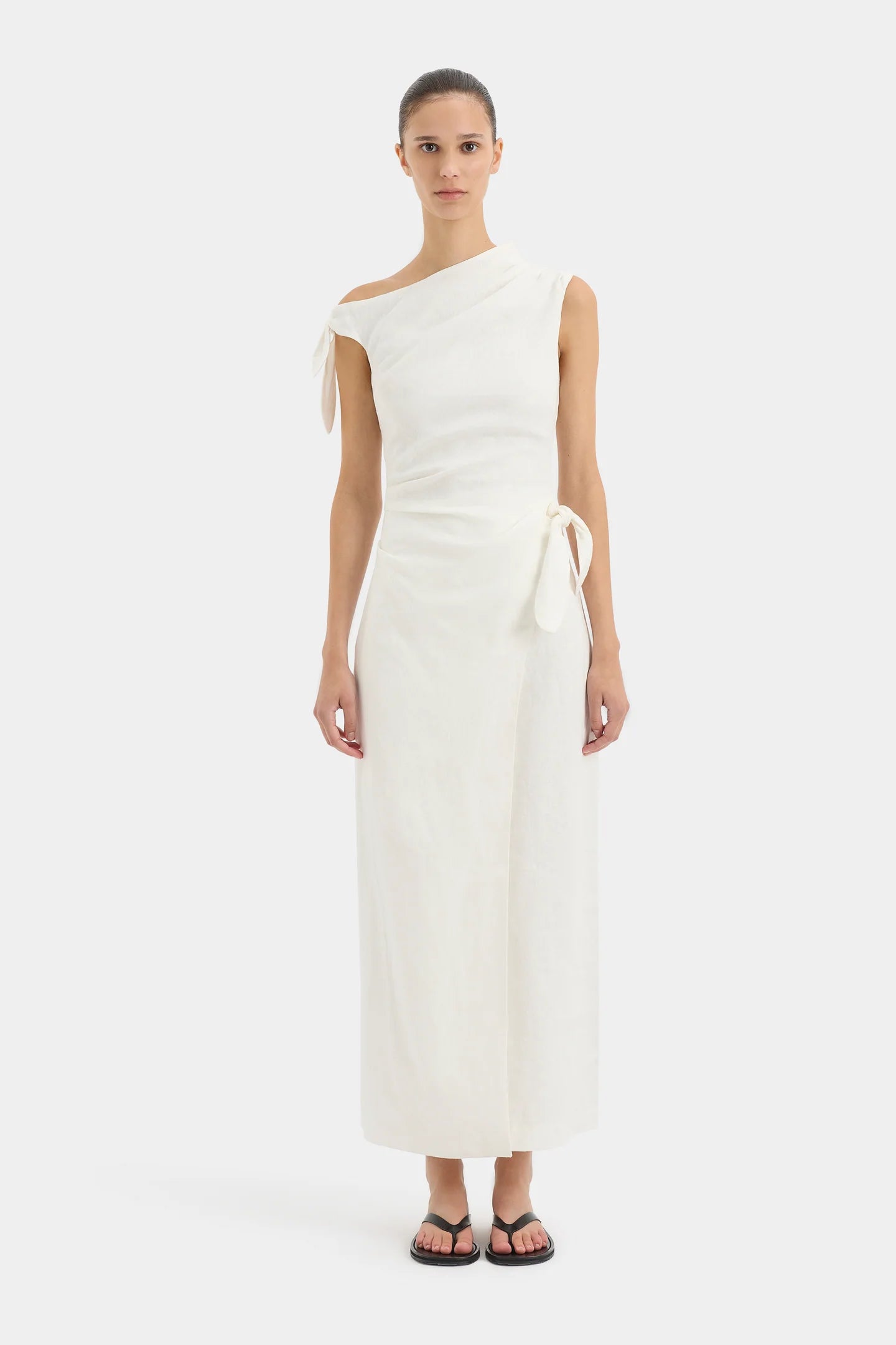 SIR Tamara Tie Midi Dress