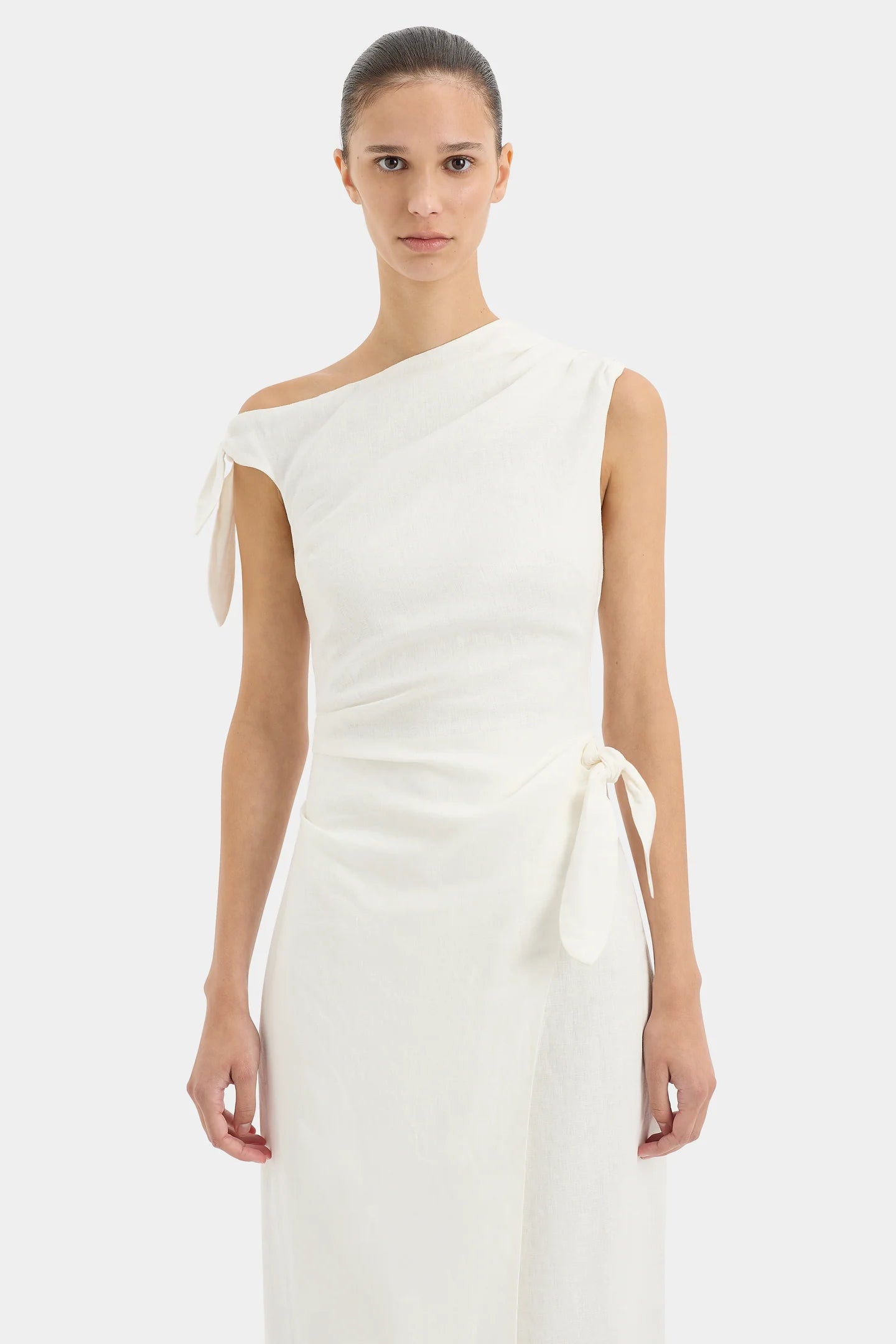 SIR Tamara Tie Midi Dress