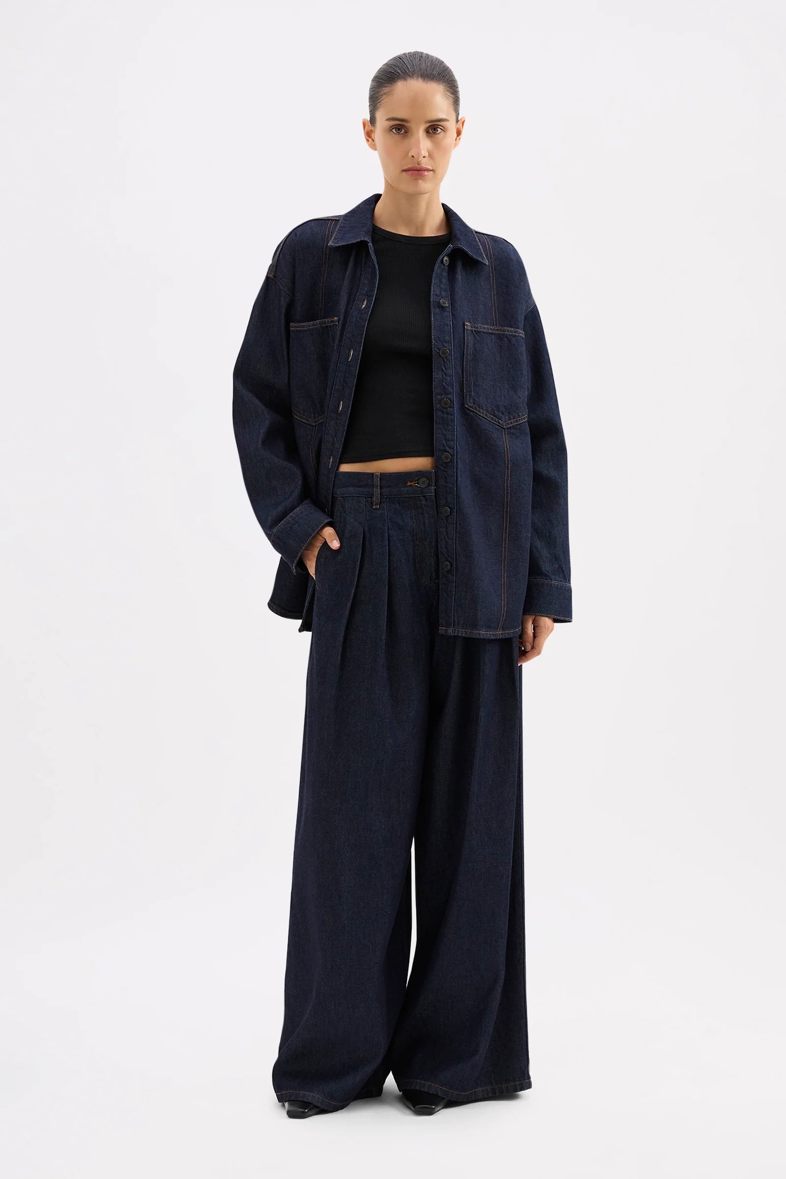 Nude Lucy Veta Denim Overshirt