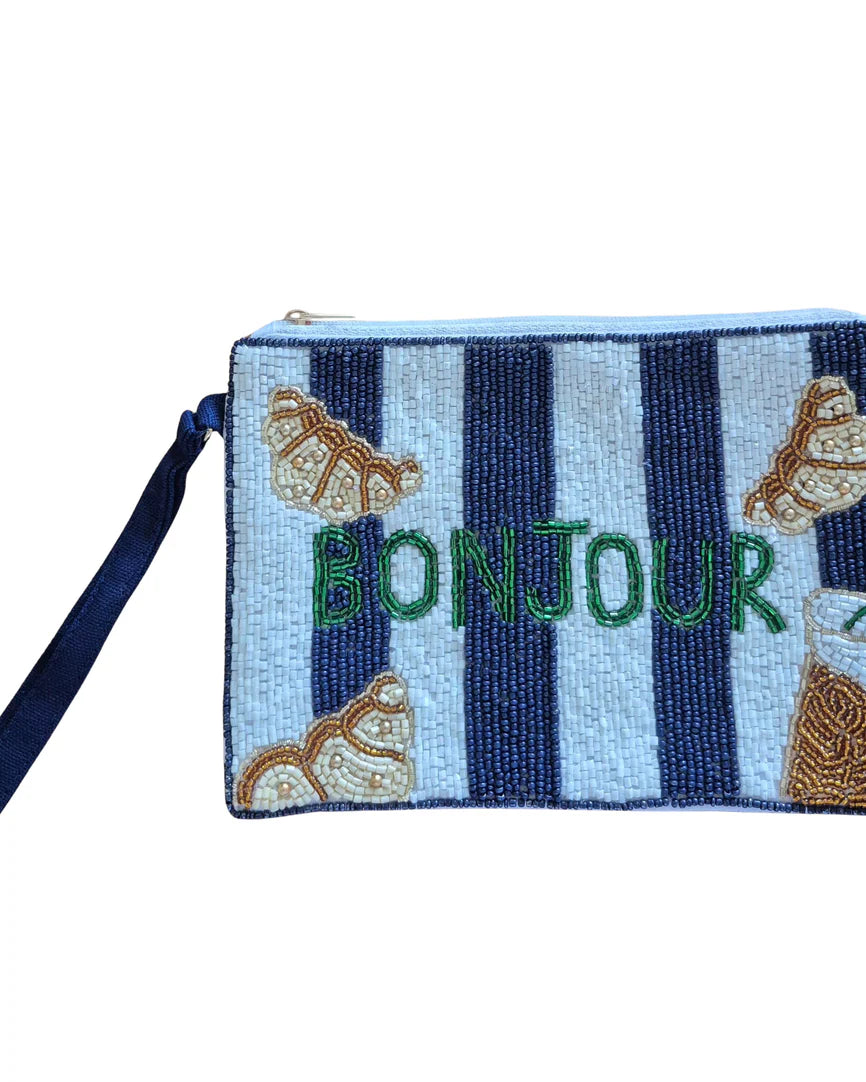 Beaded Bonjour Purse
