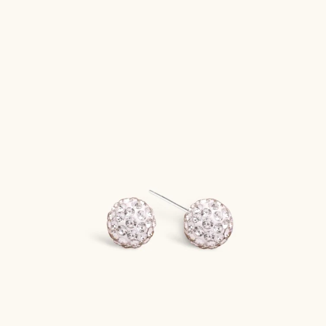 Bush Glitter Shimmer Ball Studs