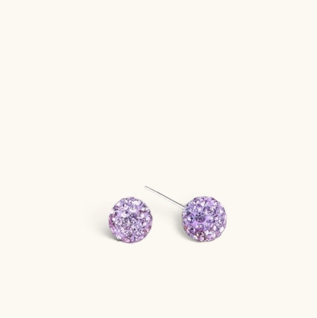 Bush Glitter Shimmer Ball Studs