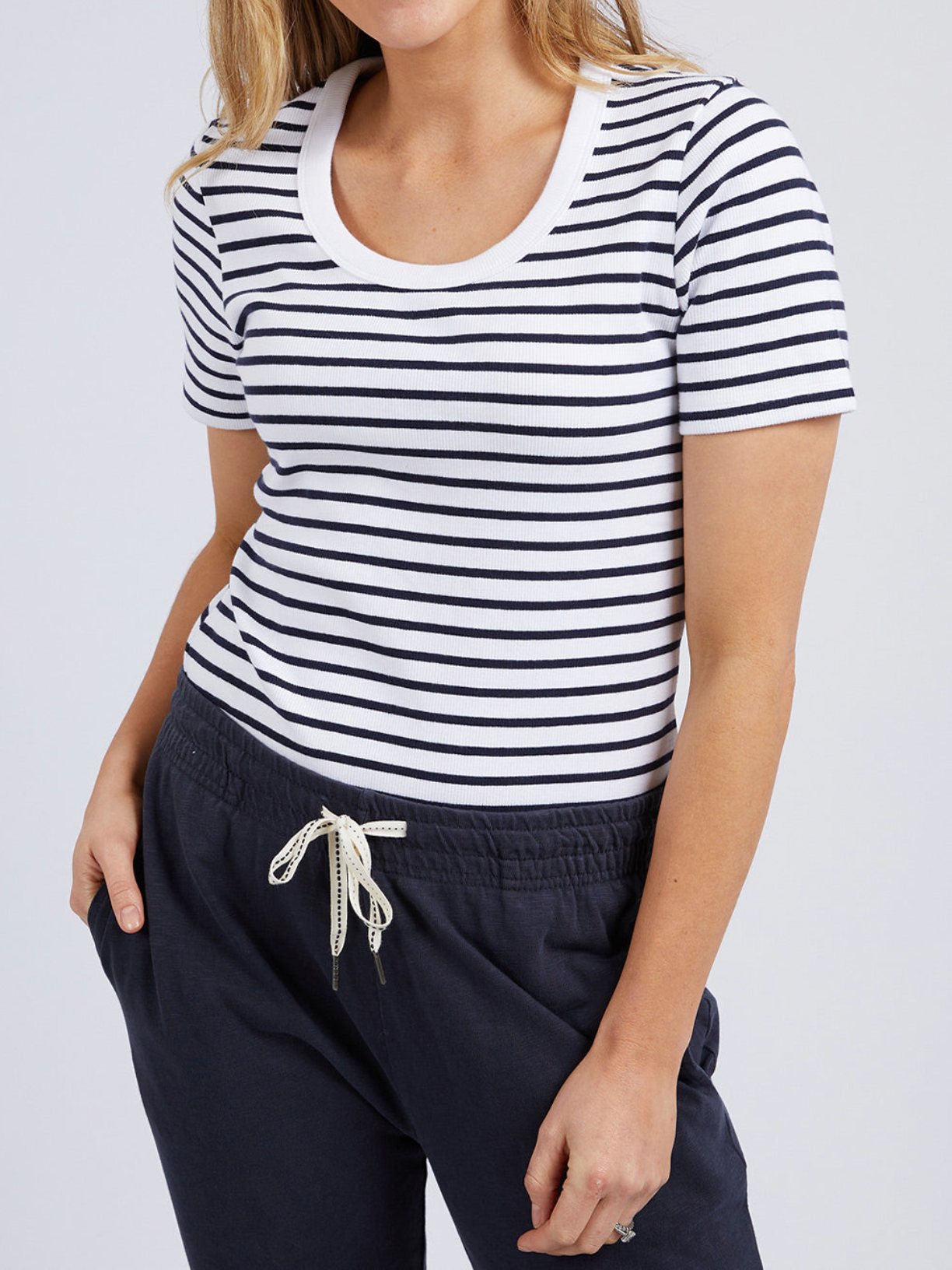 Elm Lifestyle Marian Stripe S/S Tee