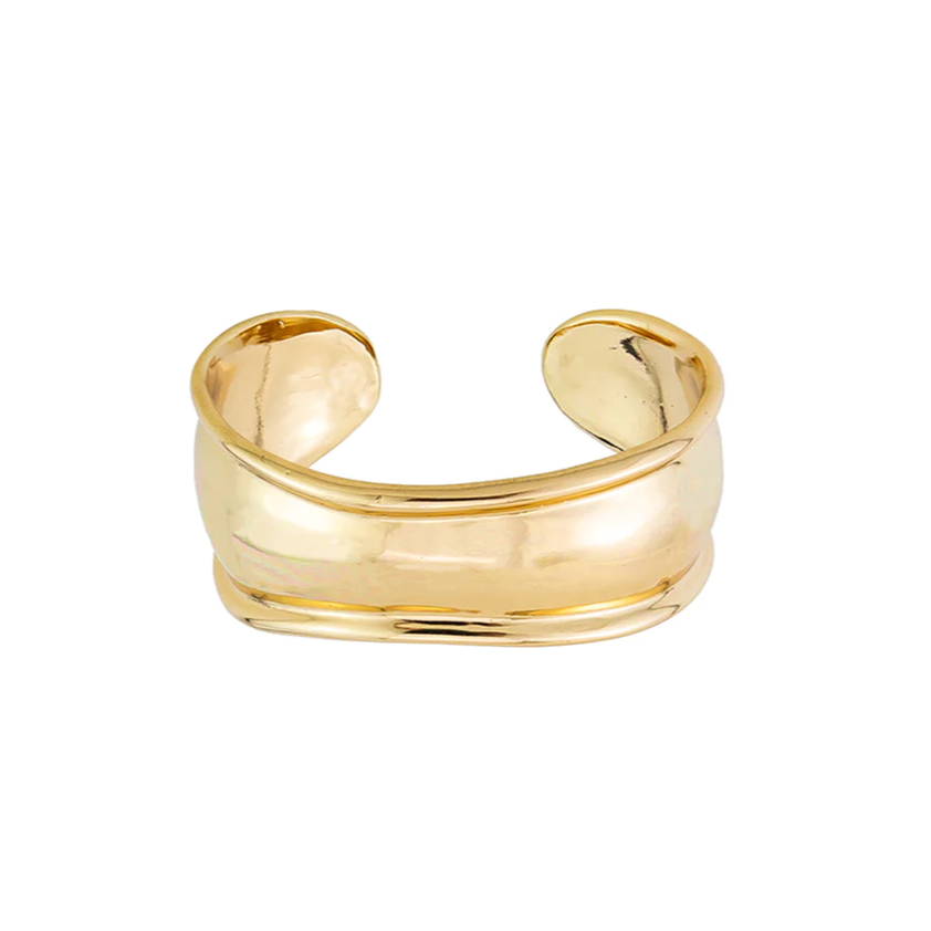 Jolie & Deen Harlow Cuff Gold