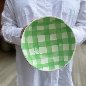 Noss Small Gingham Bowl