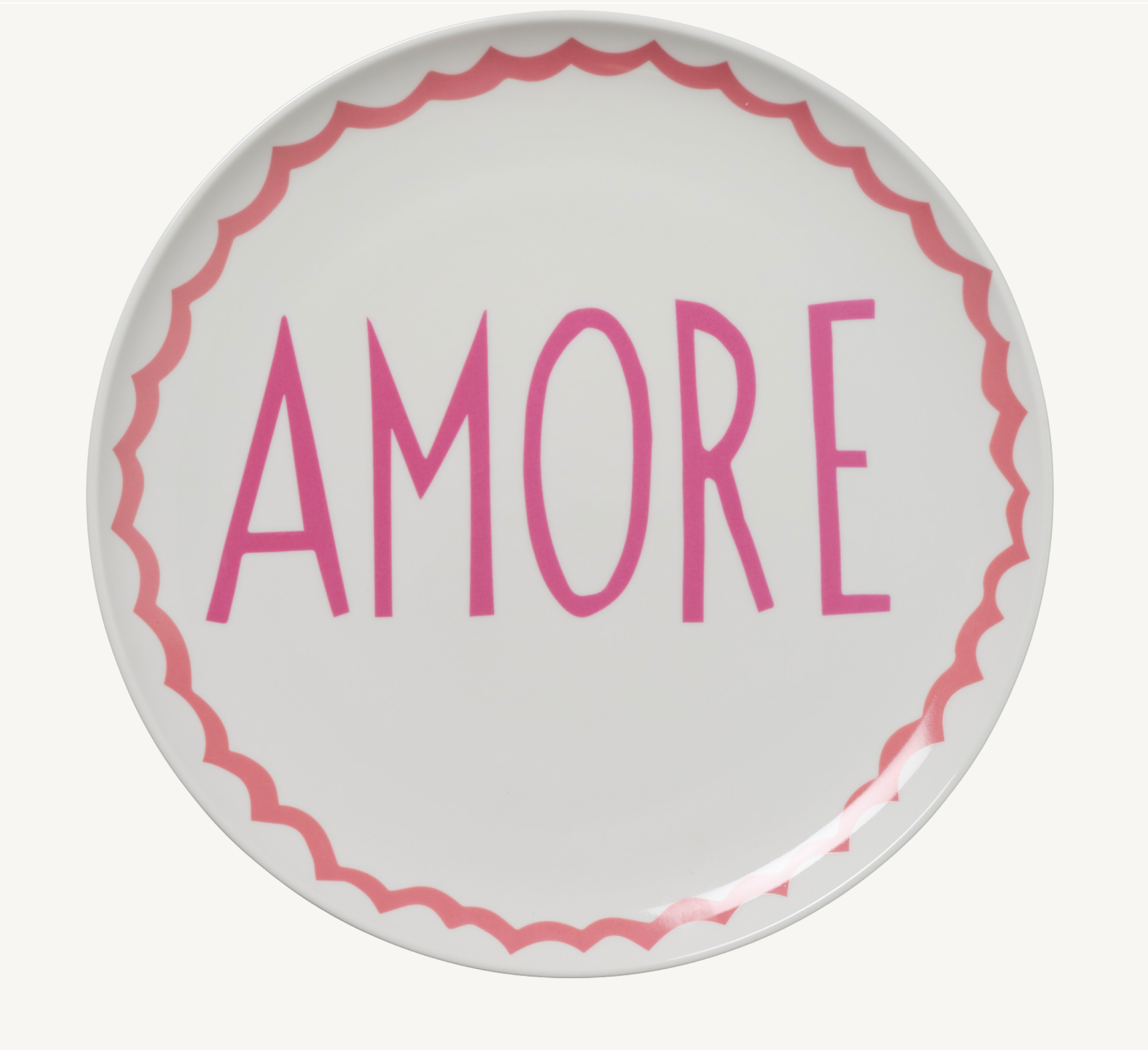 Round House Large Amore Plate