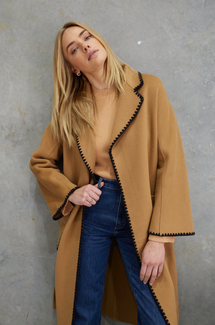 Birds Of a Feather Celeste Wool Coat