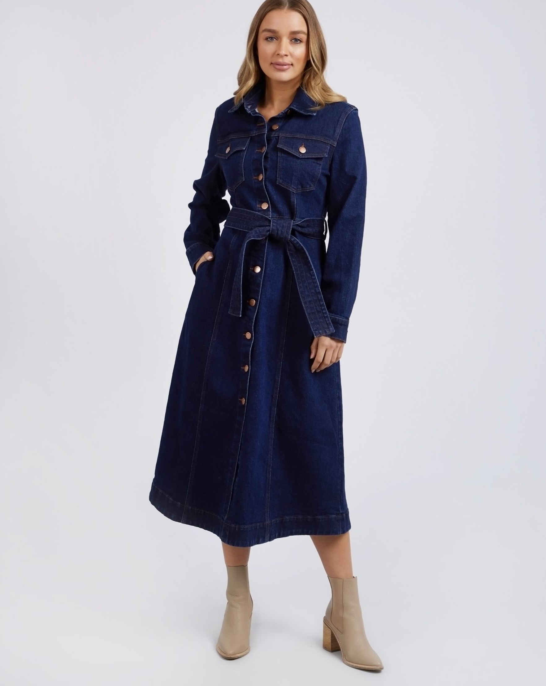 Foxwood Genevieve Denim Dress