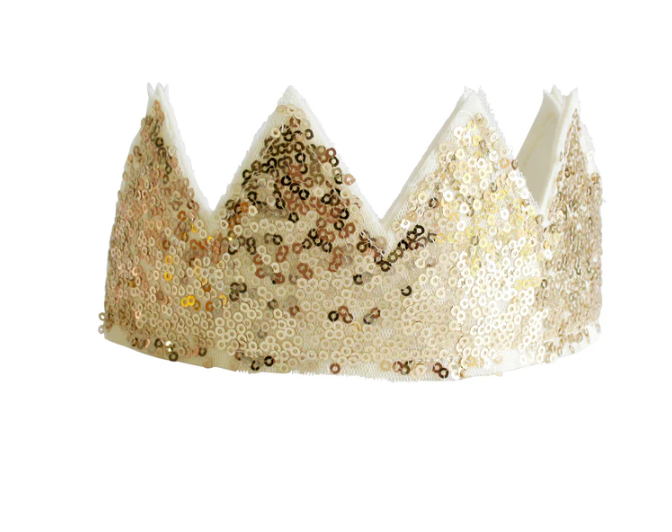 Alimrose Sequin Crown Gold