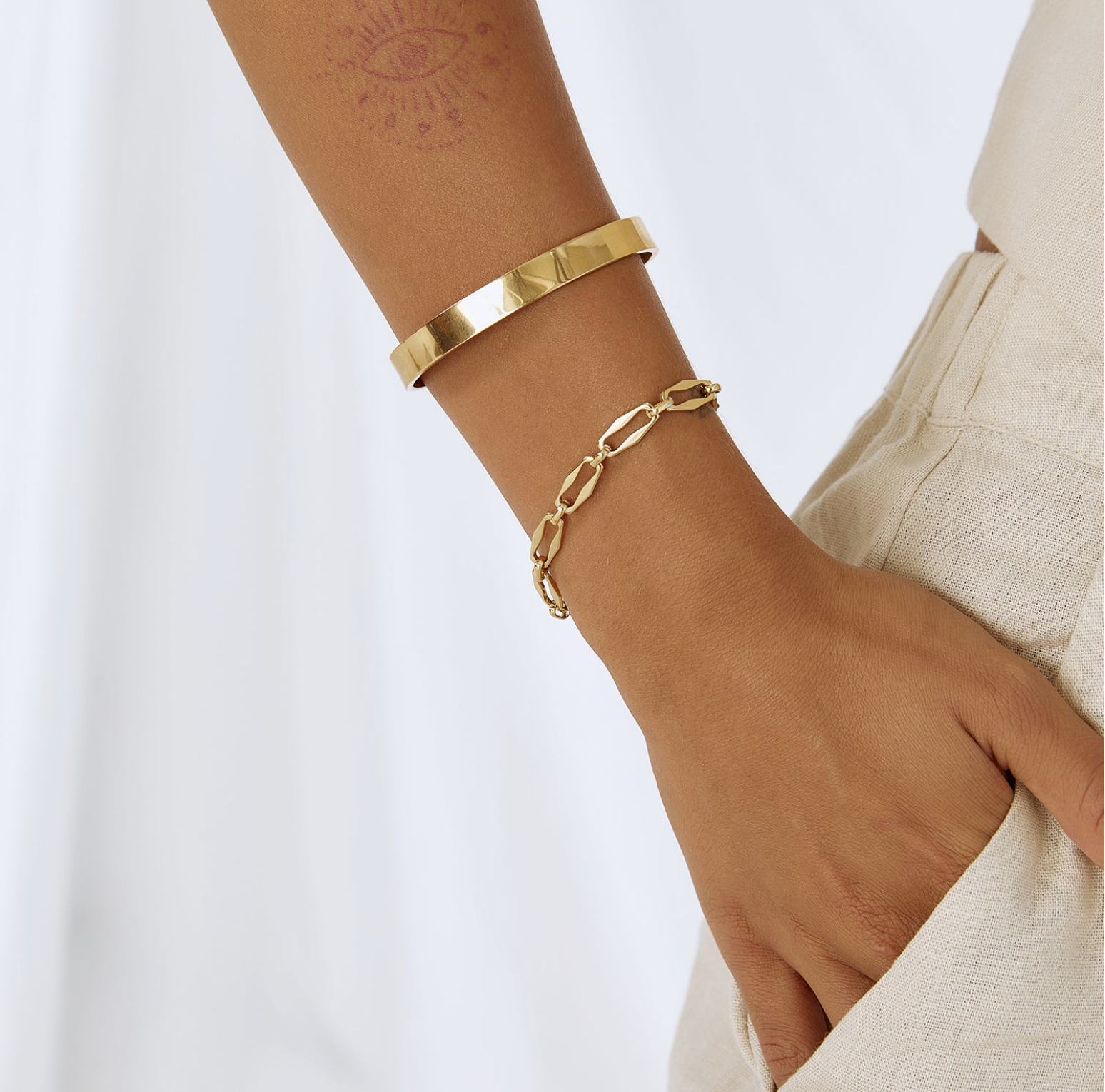 Arms Of Eve Natasha Gold Cuff