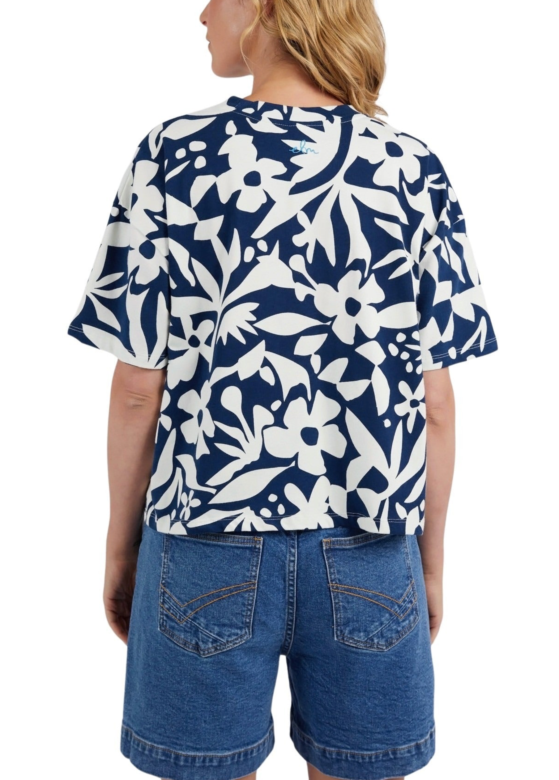 Elm Lifestyle Stencil Floral Tee