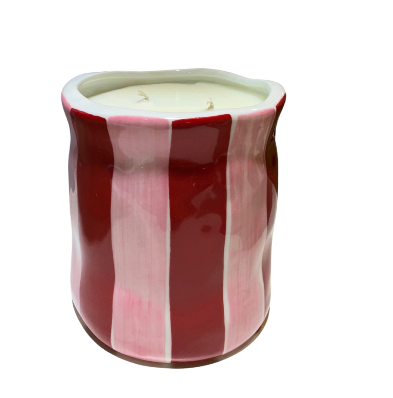 Noss & Co Stripe Candle Roses