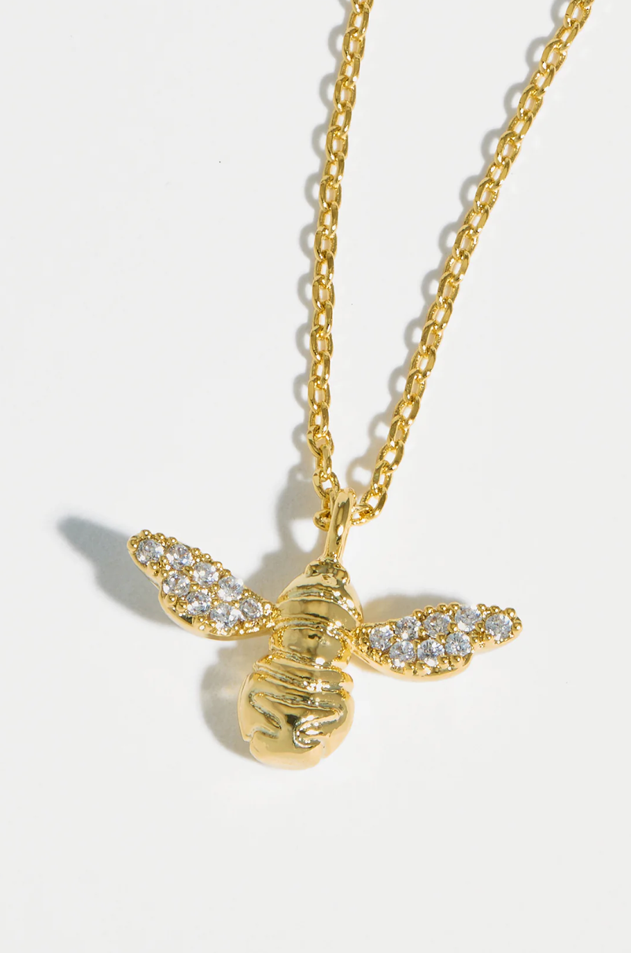 Estella Bee Necklace Sparkle Wings