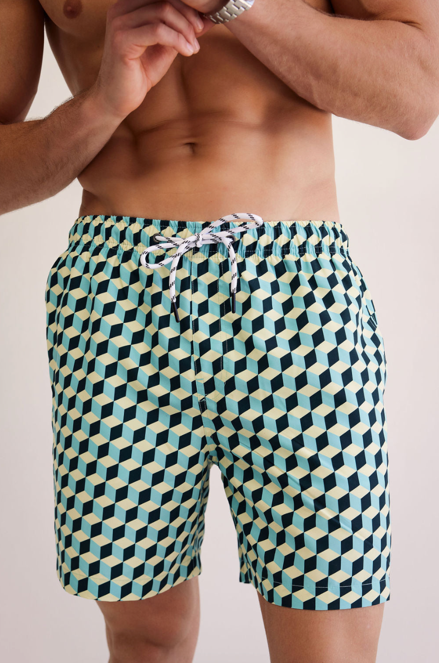 Shore Club Swim Shorts Poolside