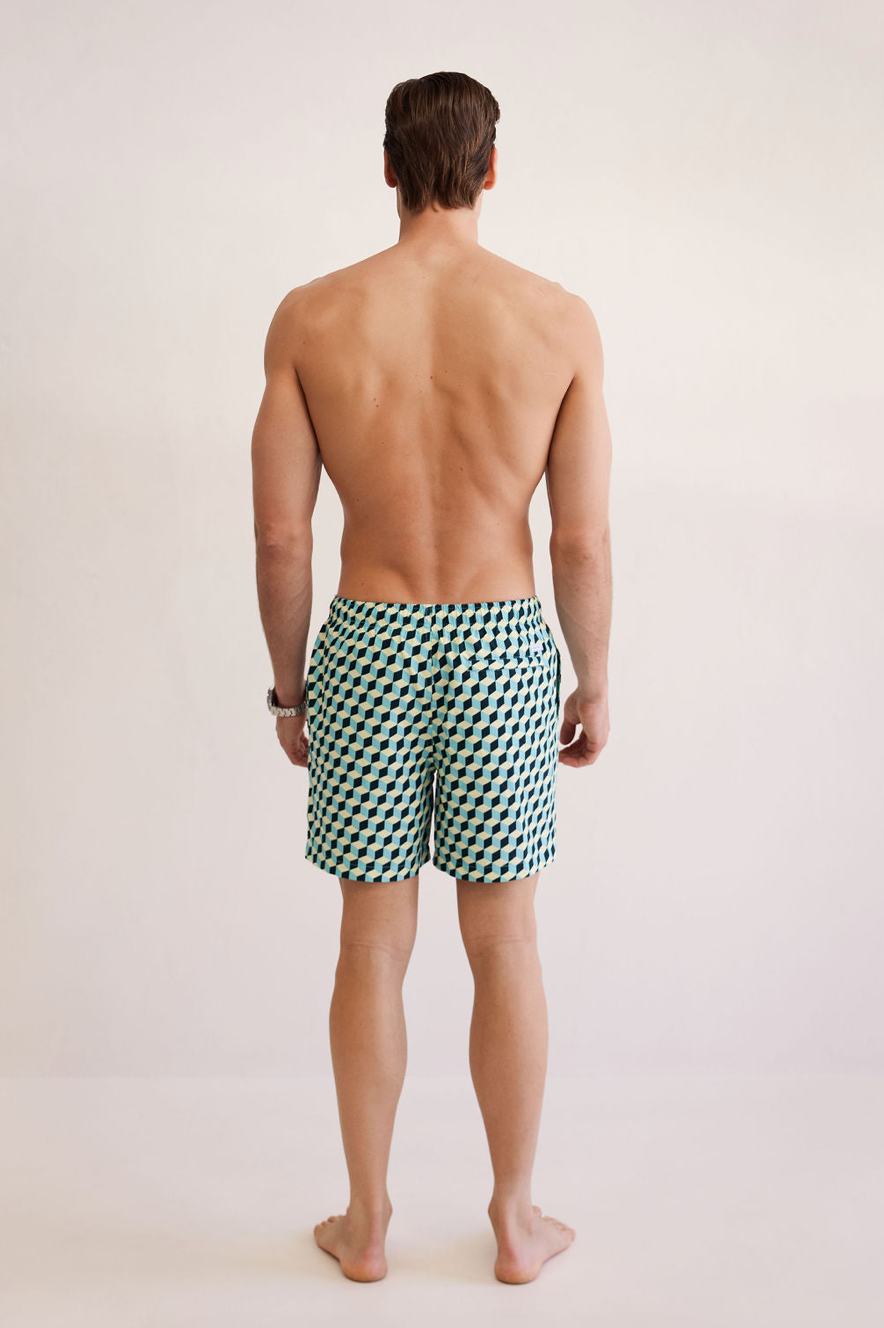 Shore Club Swim Shorts Poolside