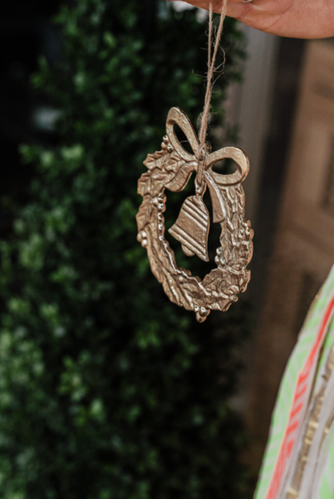 Mini Bell Wreath Ornament